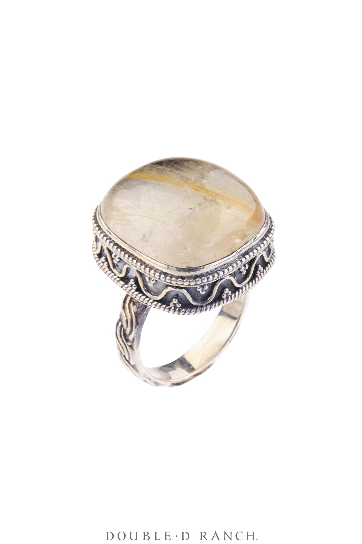 Ring, Faceted Jewel, Single Stone, Quartz, Contemporary, 2066