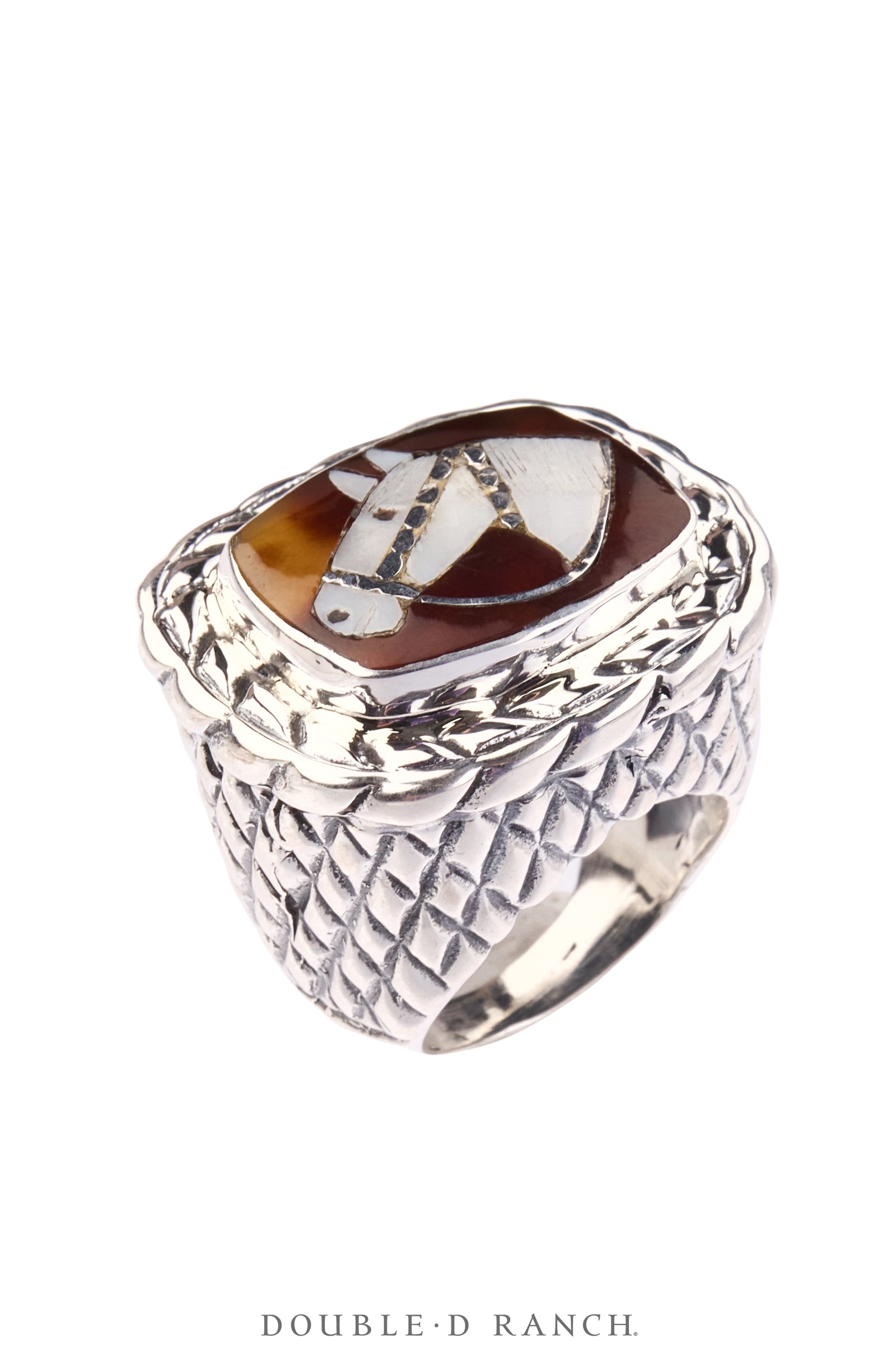 Ring, Dian Malouf, Statement, Sterling Silver,  Contemporary, 2073
