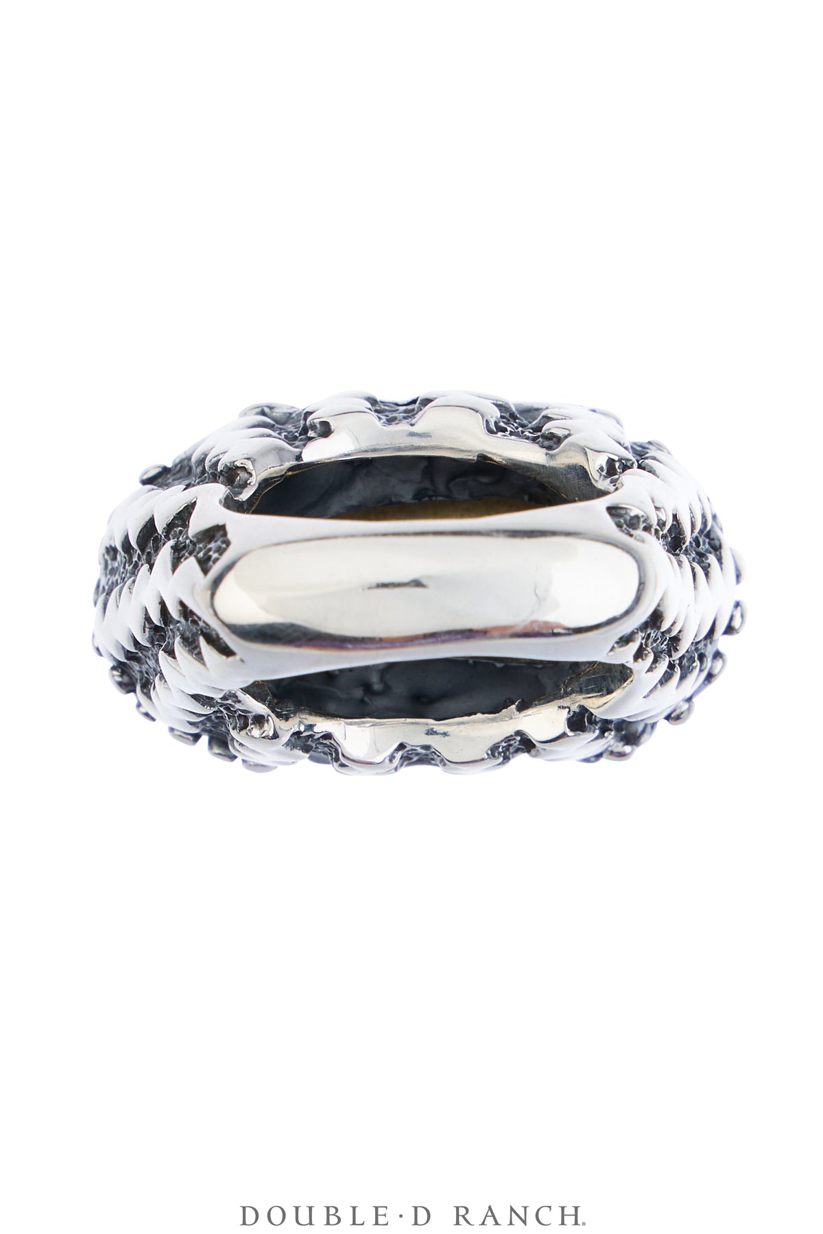 Ring, Dian Malouf, Mother of Pearl, Sterling Silver, Hallmark, Contemporary, 2075