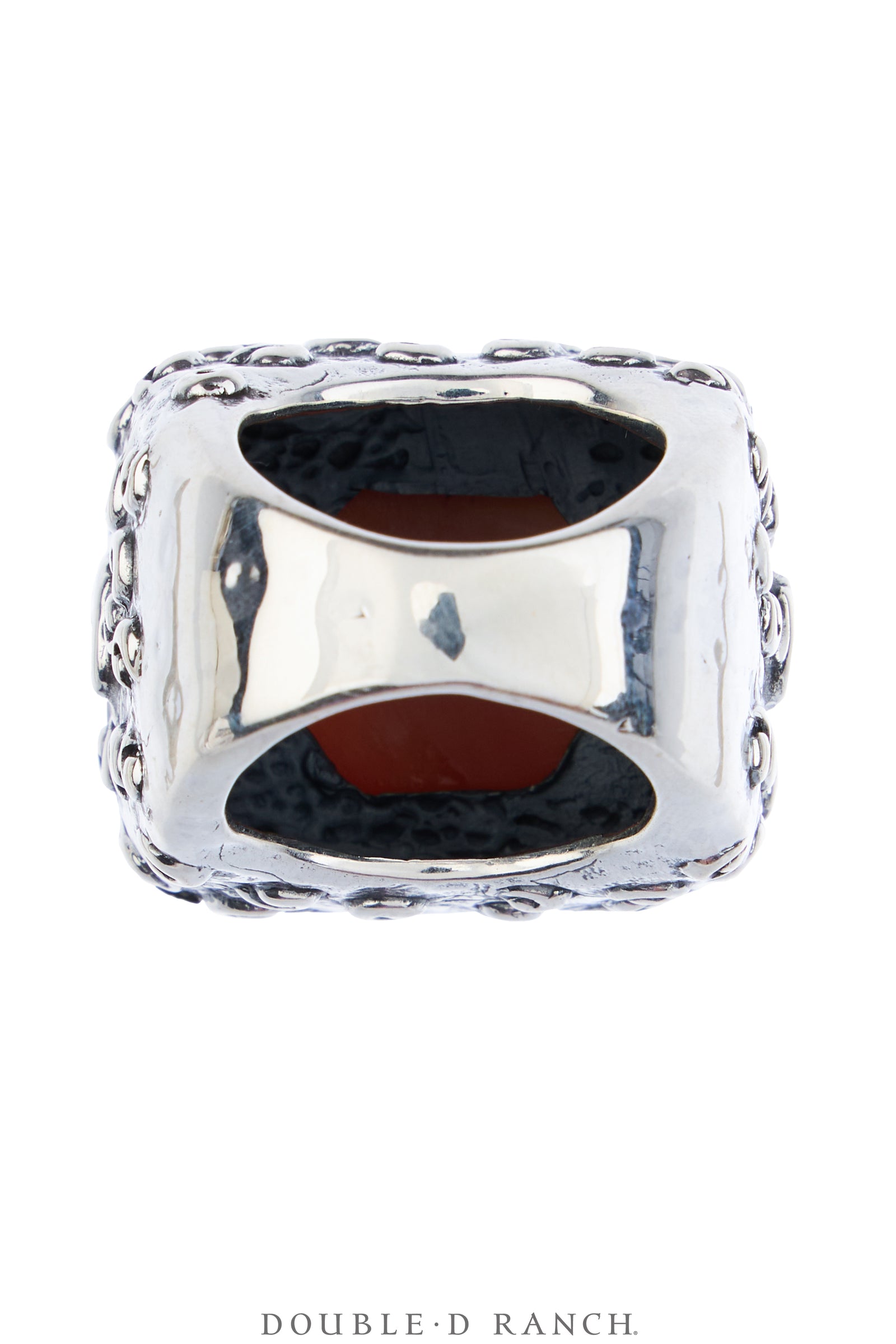 Ring, Dian Malouf, Statement, Sterling Silver, Hallmark, Contemporary, 2076