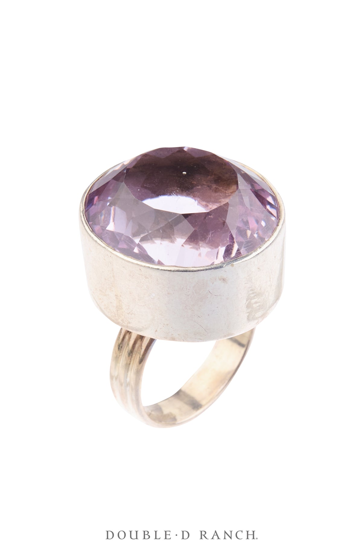 Ring, Faceted Jewel, Amethyst, Contemporary, 2091