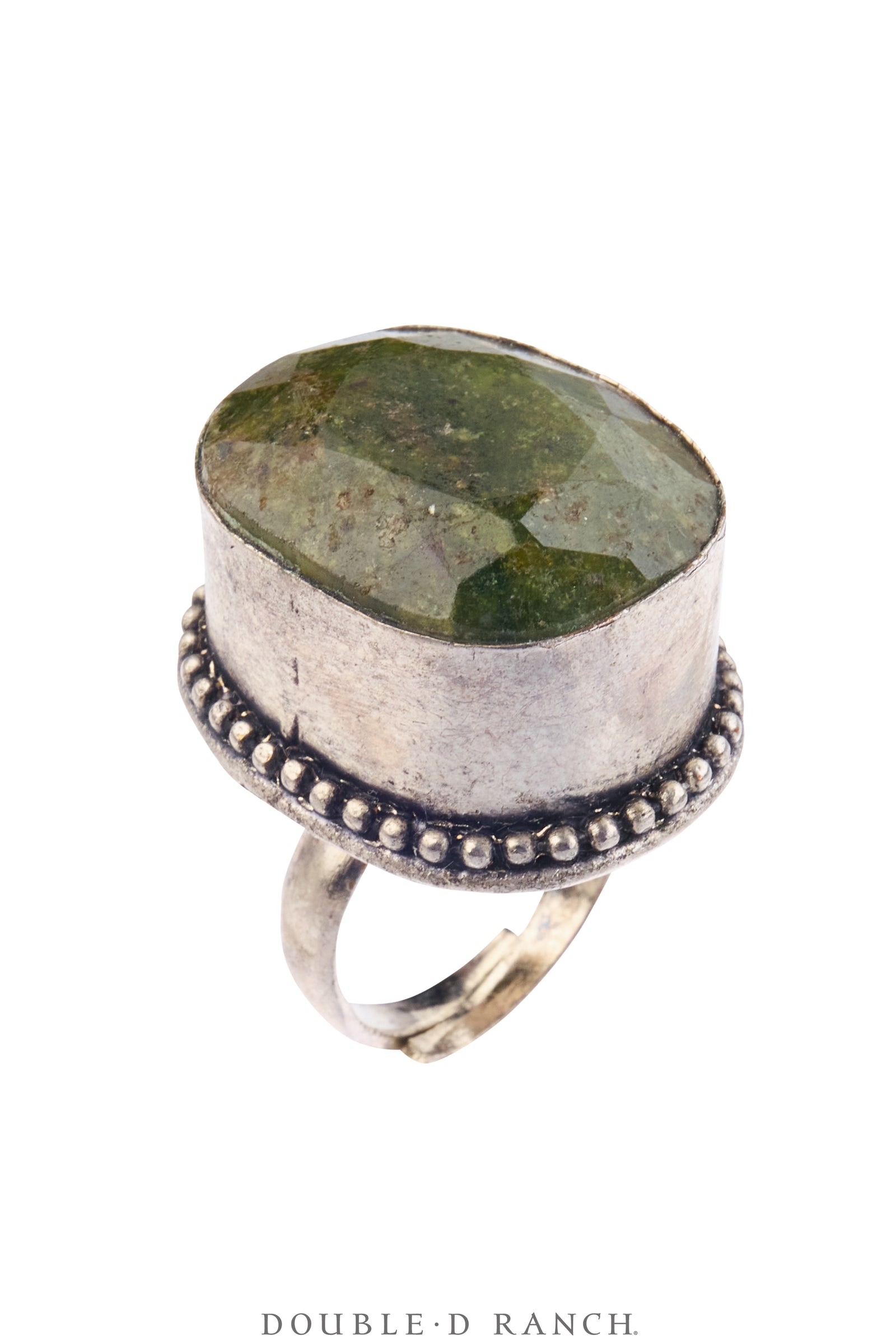 Ring, Faceted Jewel, Jadeite, Contemporary, 2094