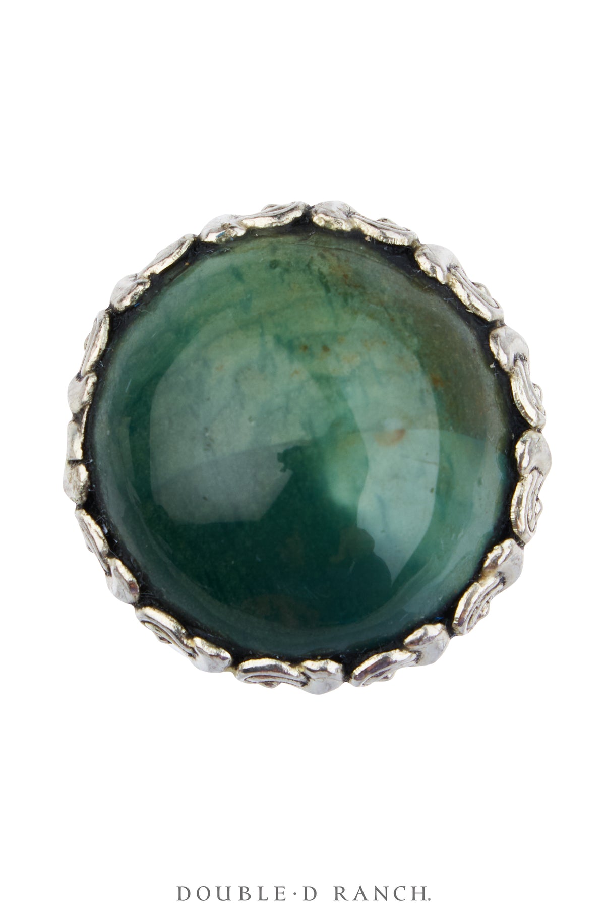 Ring, Faceted Jewel, Nephrite Jade, Contemporary, 2104