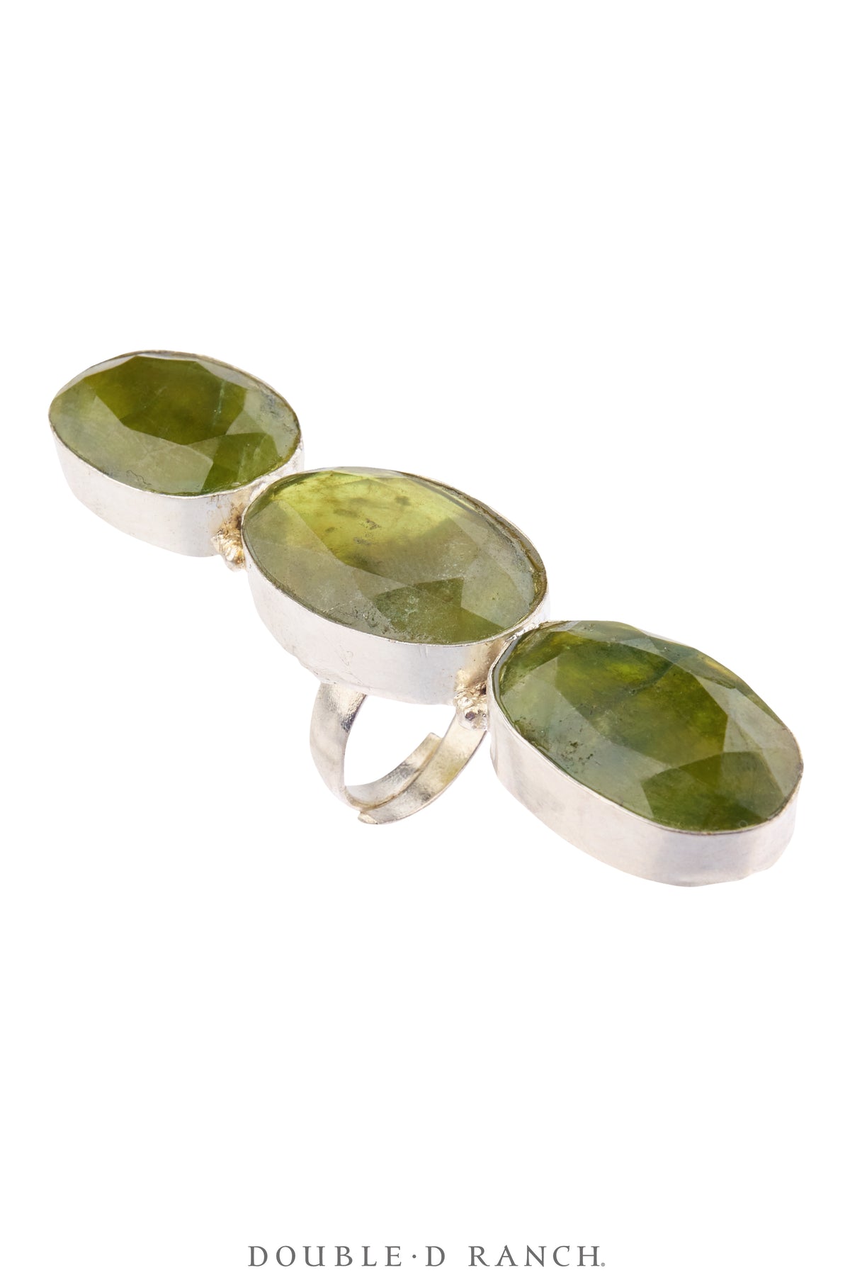 Ring, Faceted Jewel, Peridot, Contemporary, 2106
