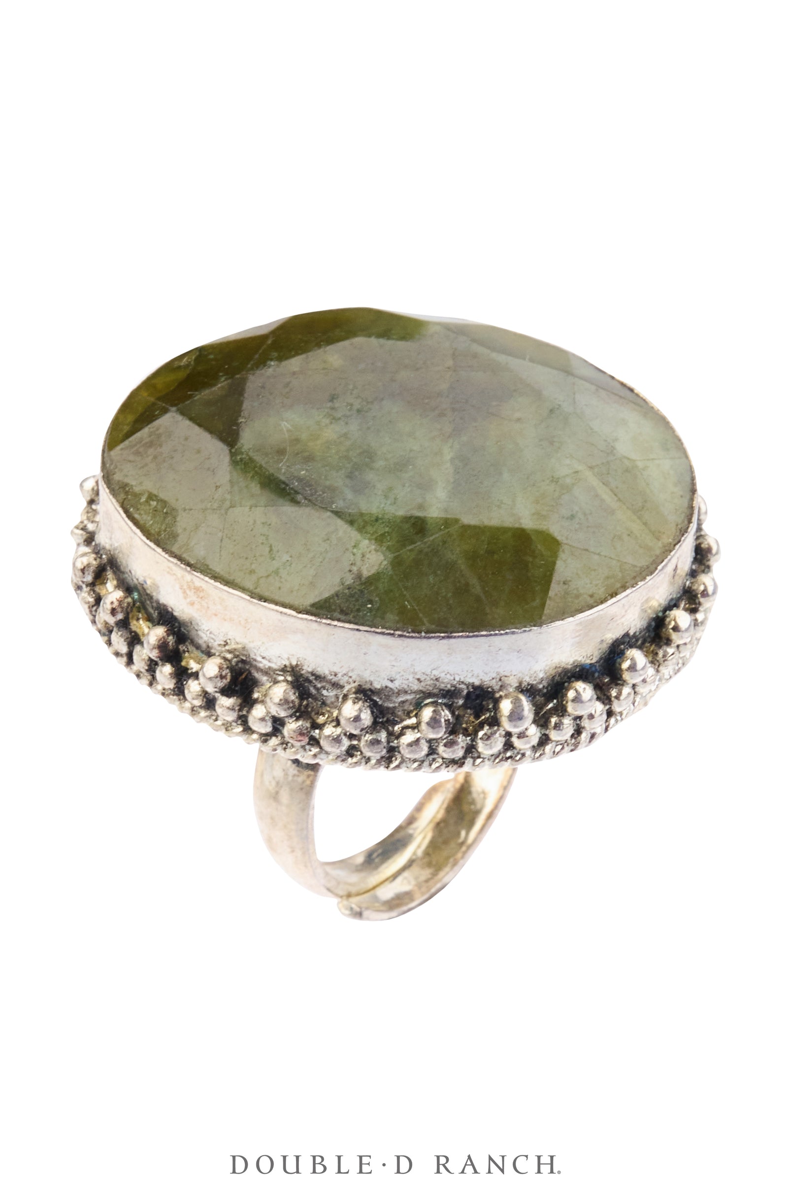 Ring, Faceted Jewel, Peridot, Contemporary, 2107