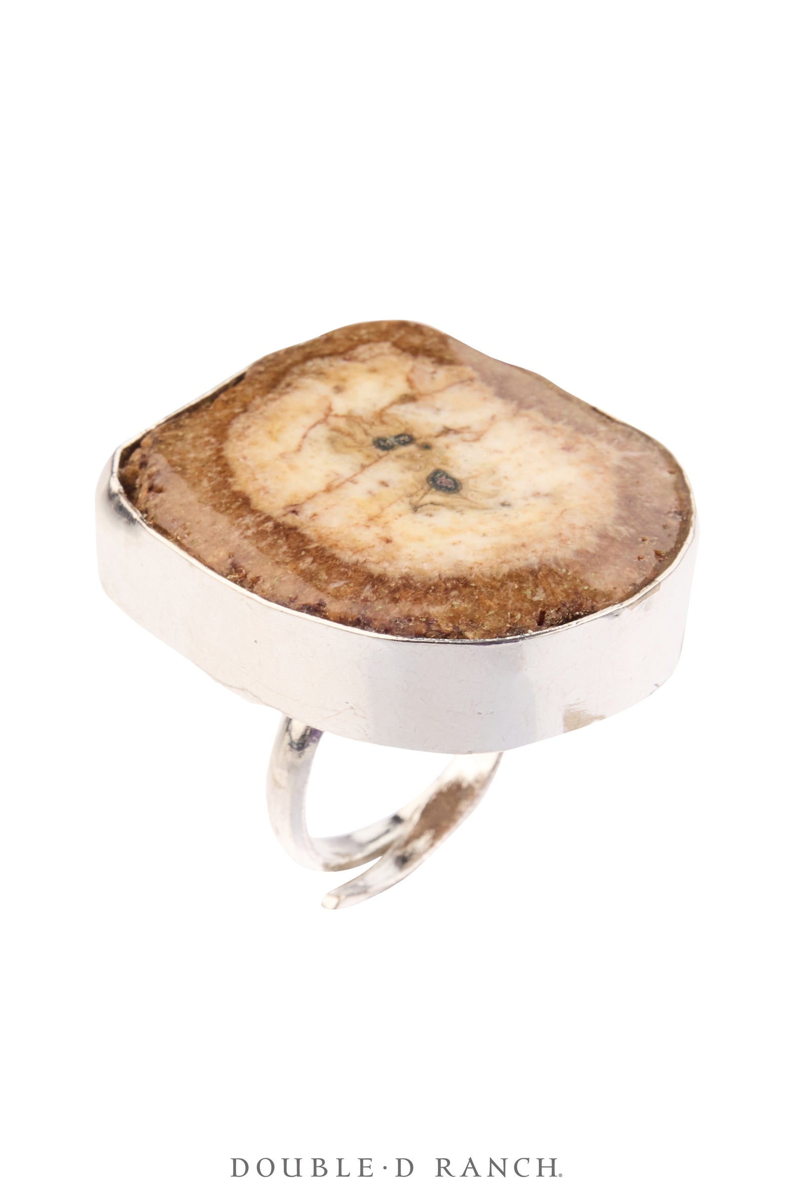 Ring, Faceted Jewel, Solar Quartz, Contemporary, 2115