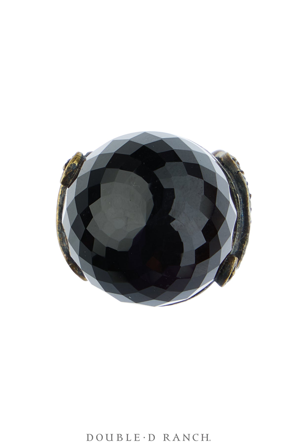 Ring, Statement, Black Obsidian, Hallmark, Contemporary, 2120