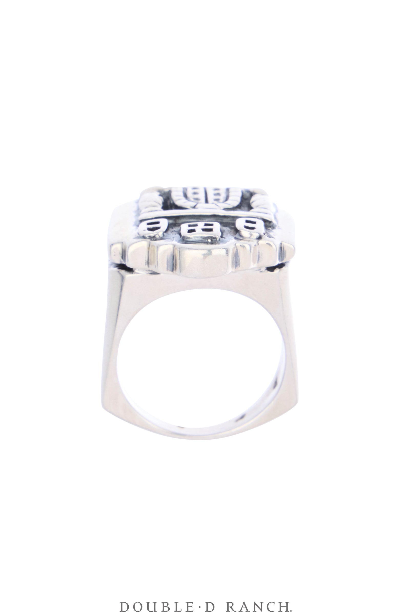 Ring, Dian Malouf, Sterling Silver, Hallmark, Contemporary, 2144