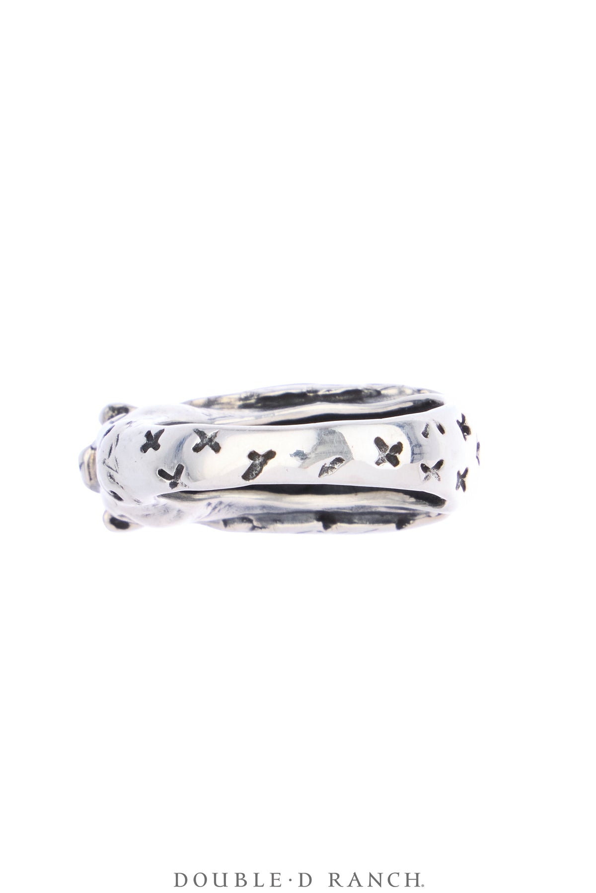 Ring, Dian Malouf, Sterling Silver, Hallmark, Contemporary, 2145