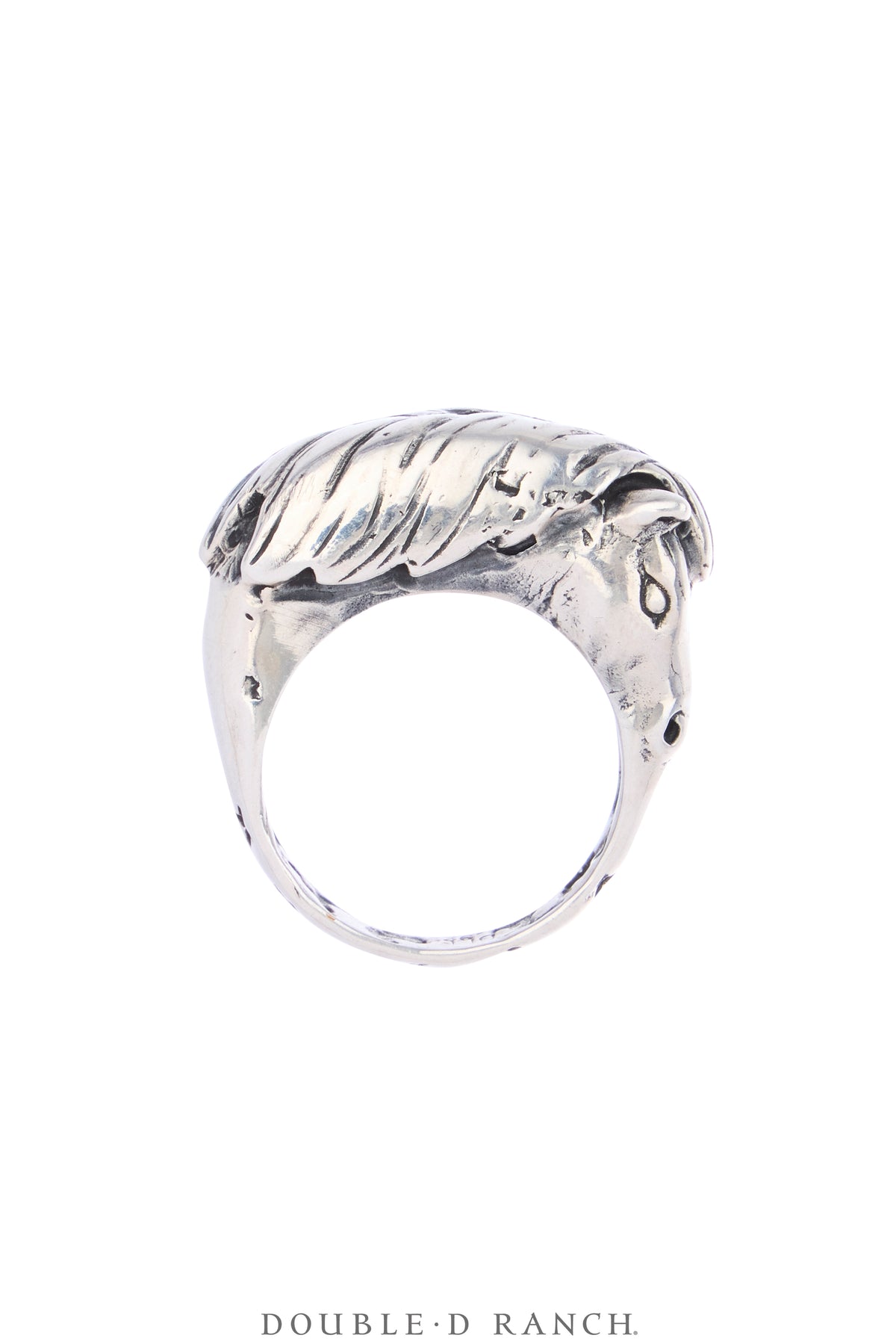 Ring, Dian Malouf, Sterling Silver, Hallmark, Contemporary, 2145