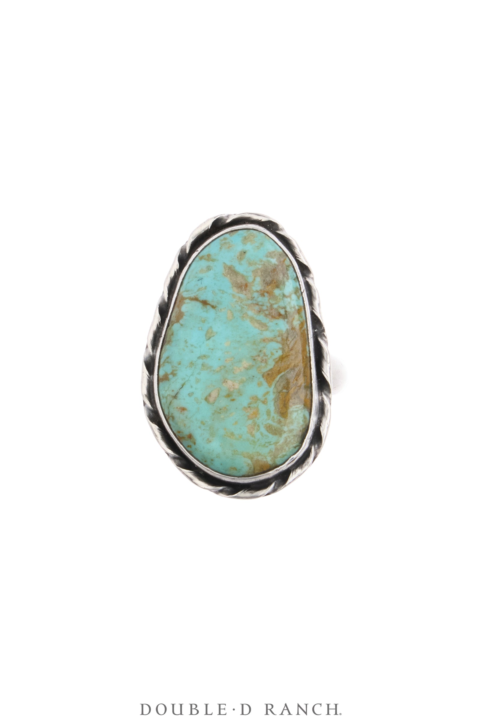 Ring, Natural Stone, Turquoise, Hallmark, Vintage, 2148