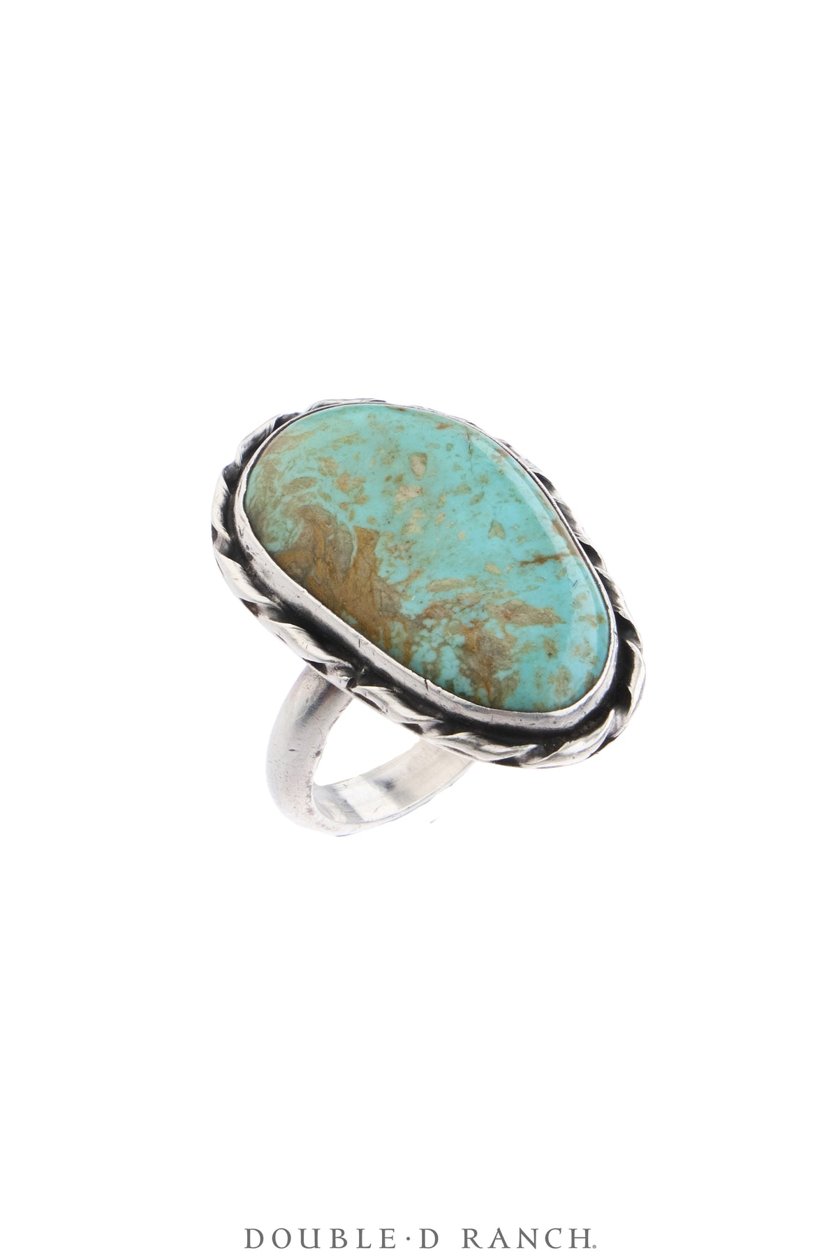 Ring, Natural Stone, Turquoise, Hallmark, Vintage, 2148