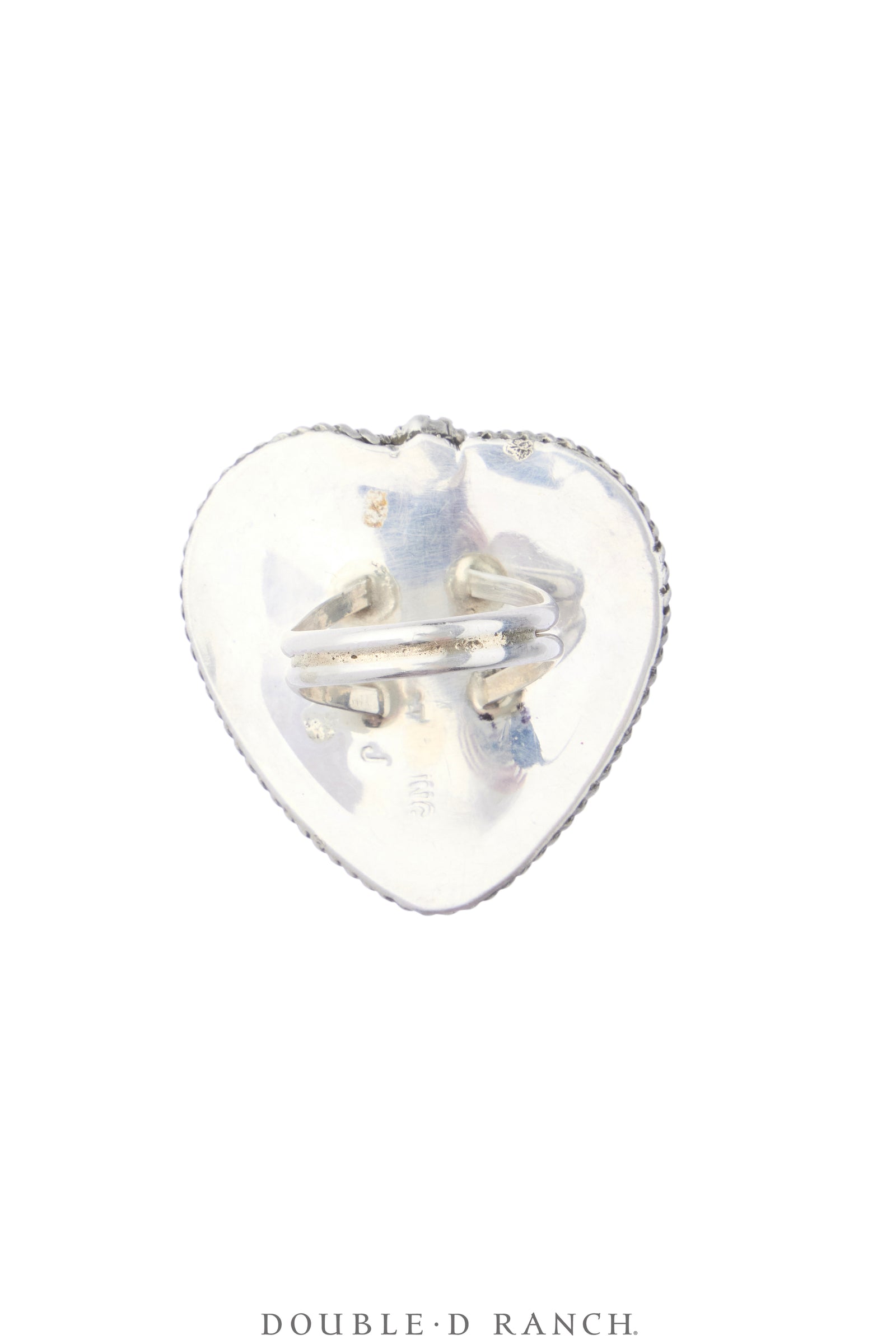 Ring, Novelty, Orange Spiny Oyster, Heart Shape, Hallmark, Vintage, 2151