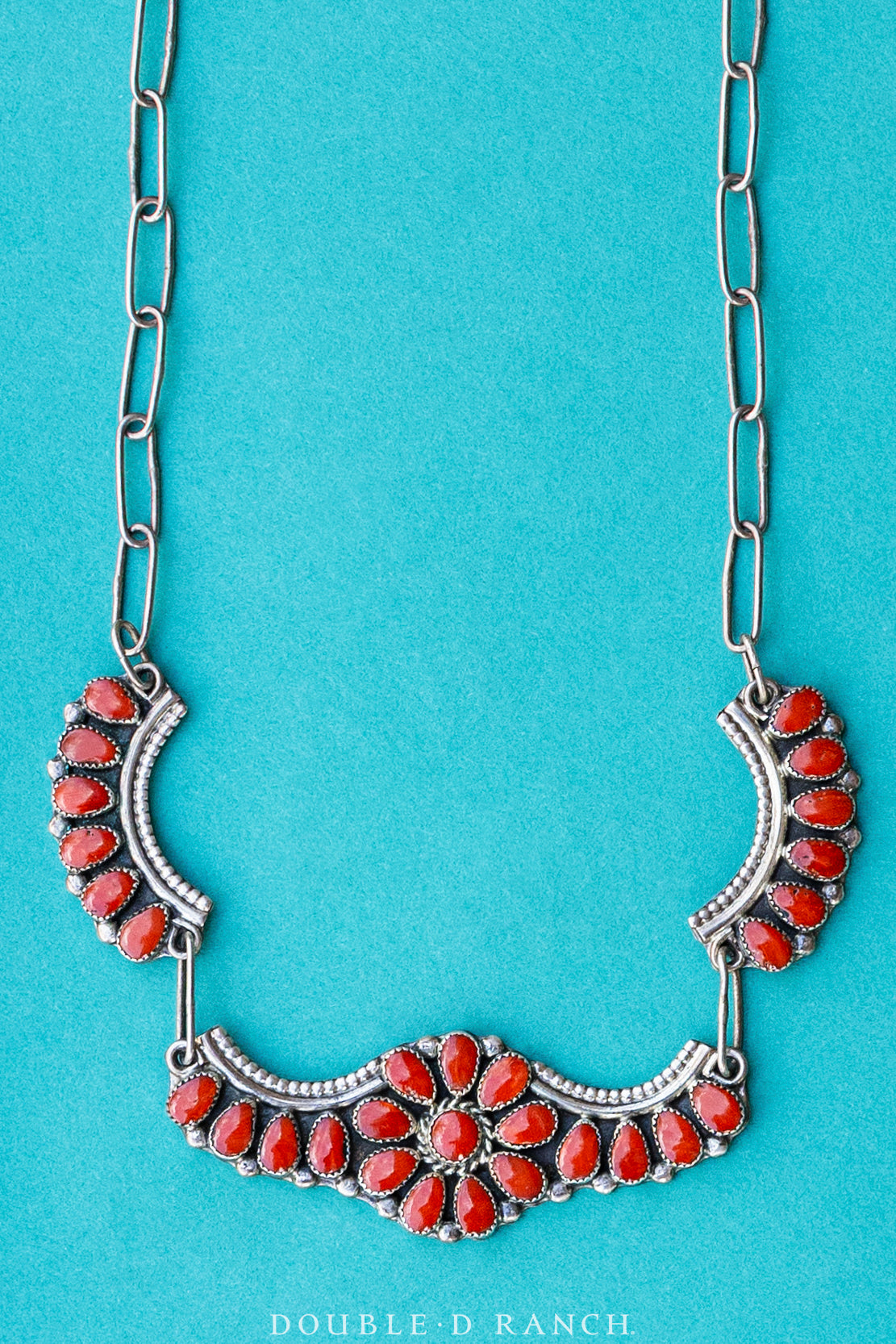 Necklace, Princess, Coral, Hallmark, Contemporary, 3056