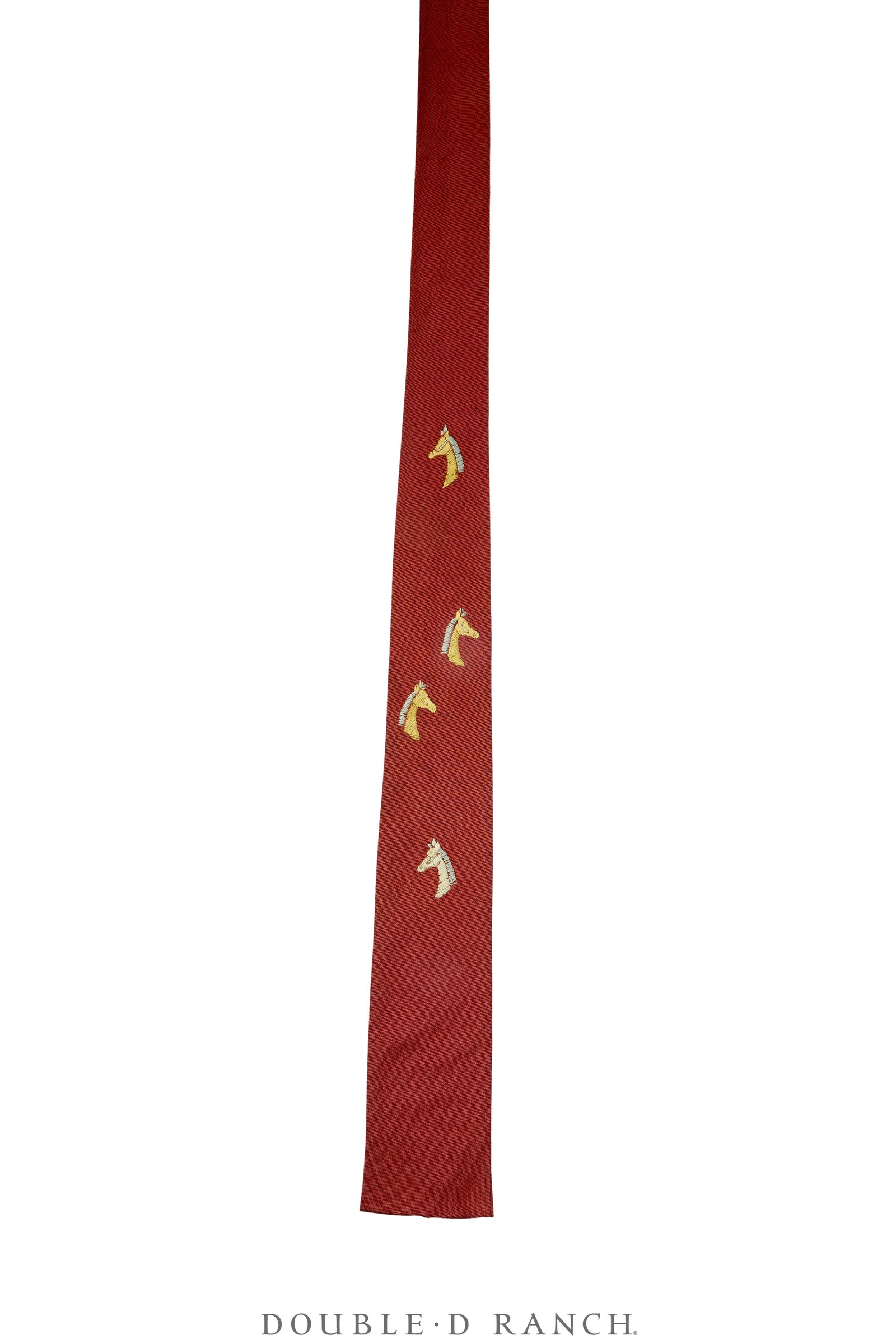 Miscellaneous, Necktie, Western, Equestrian, Vintage, 1297