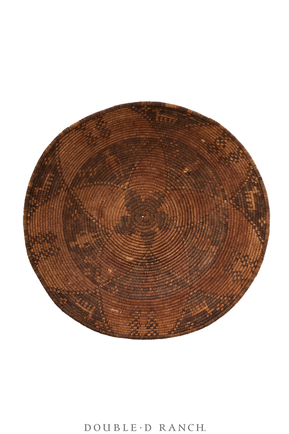 Miscellaneous, Basket, Bowl, Apache, Figural, 16" Vintage Early, 1353