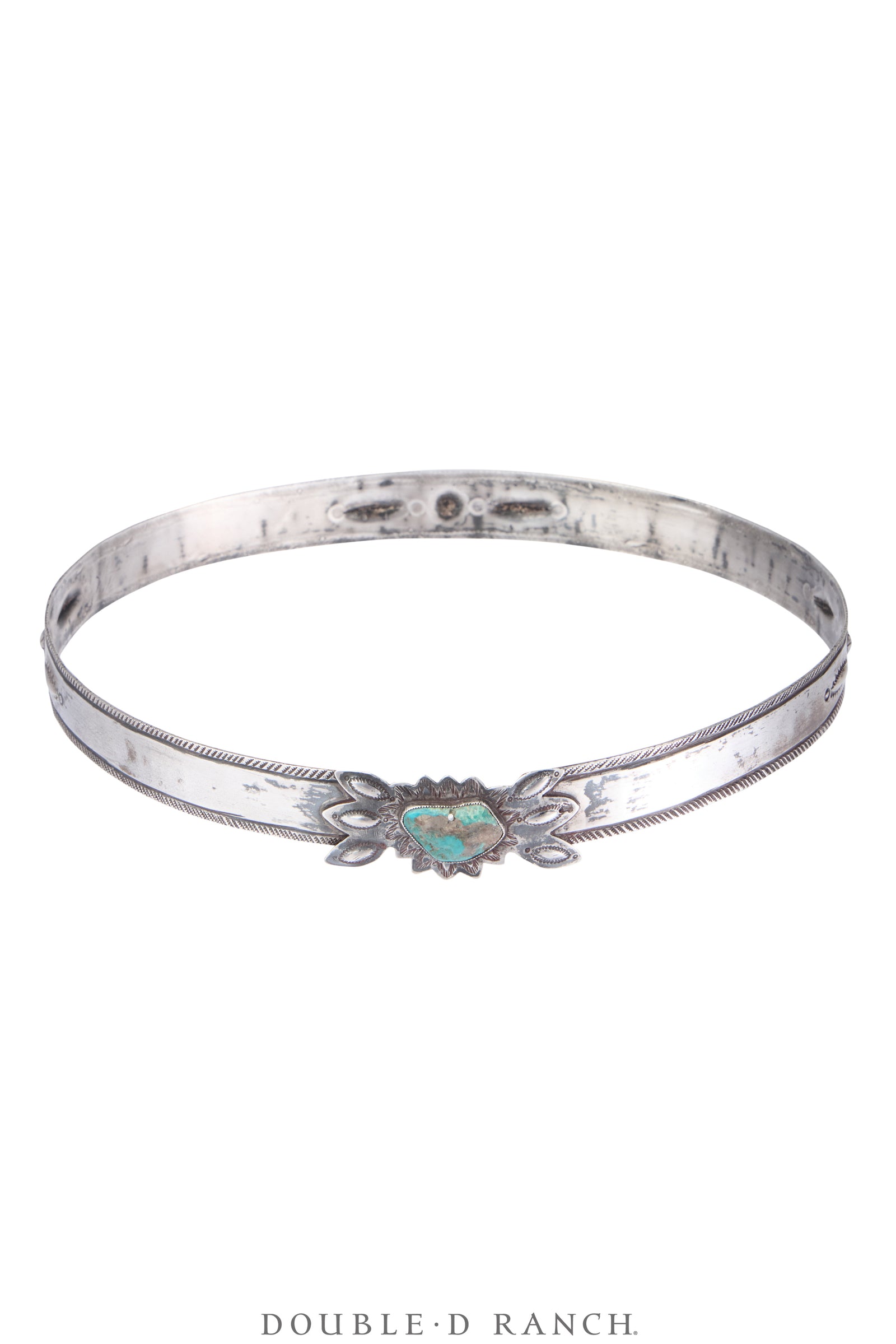 Miscellaneous, Hatband, Butterfly Concho, Turquoise, Repoussé, Hallmark, Vintage ‘68, 1247