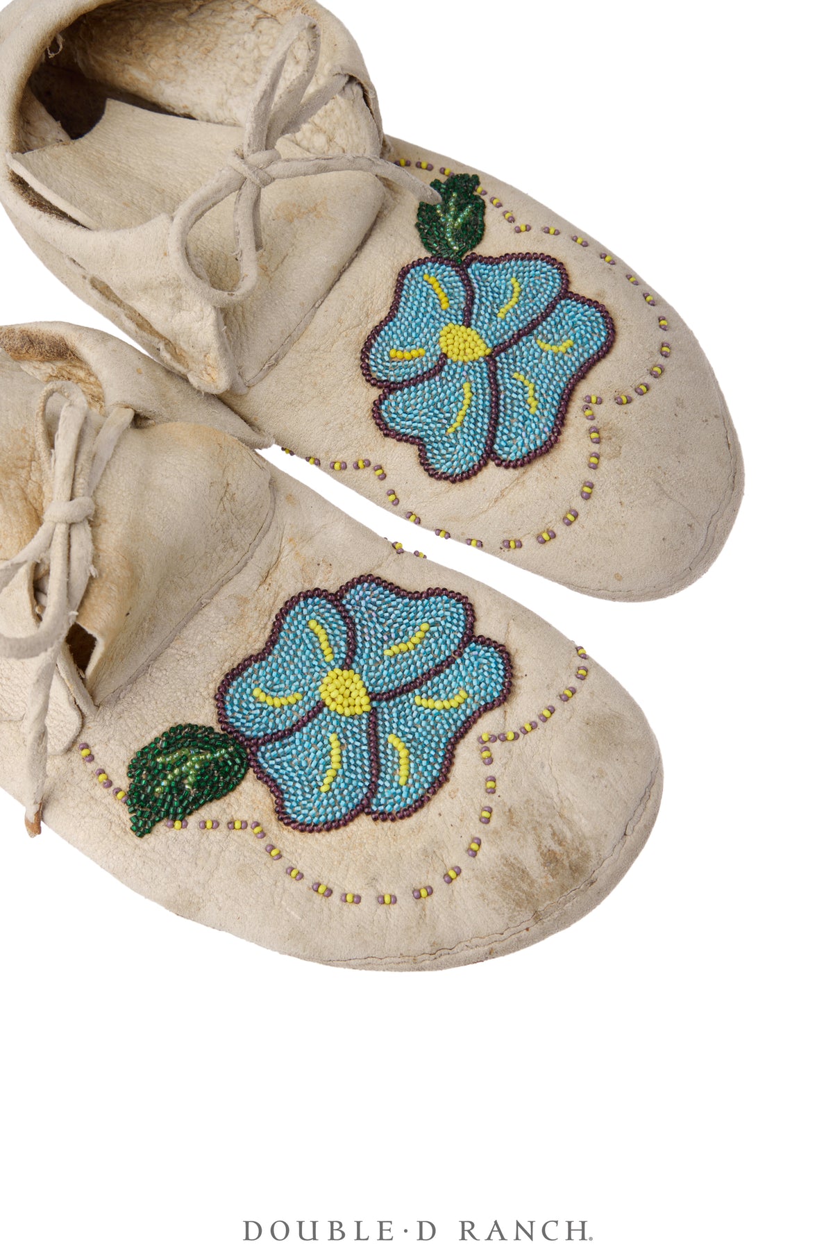 Miscellaneous, Artifact, Moccasins, Beaded, Plains, Vintage, Late 20th Century, 1241