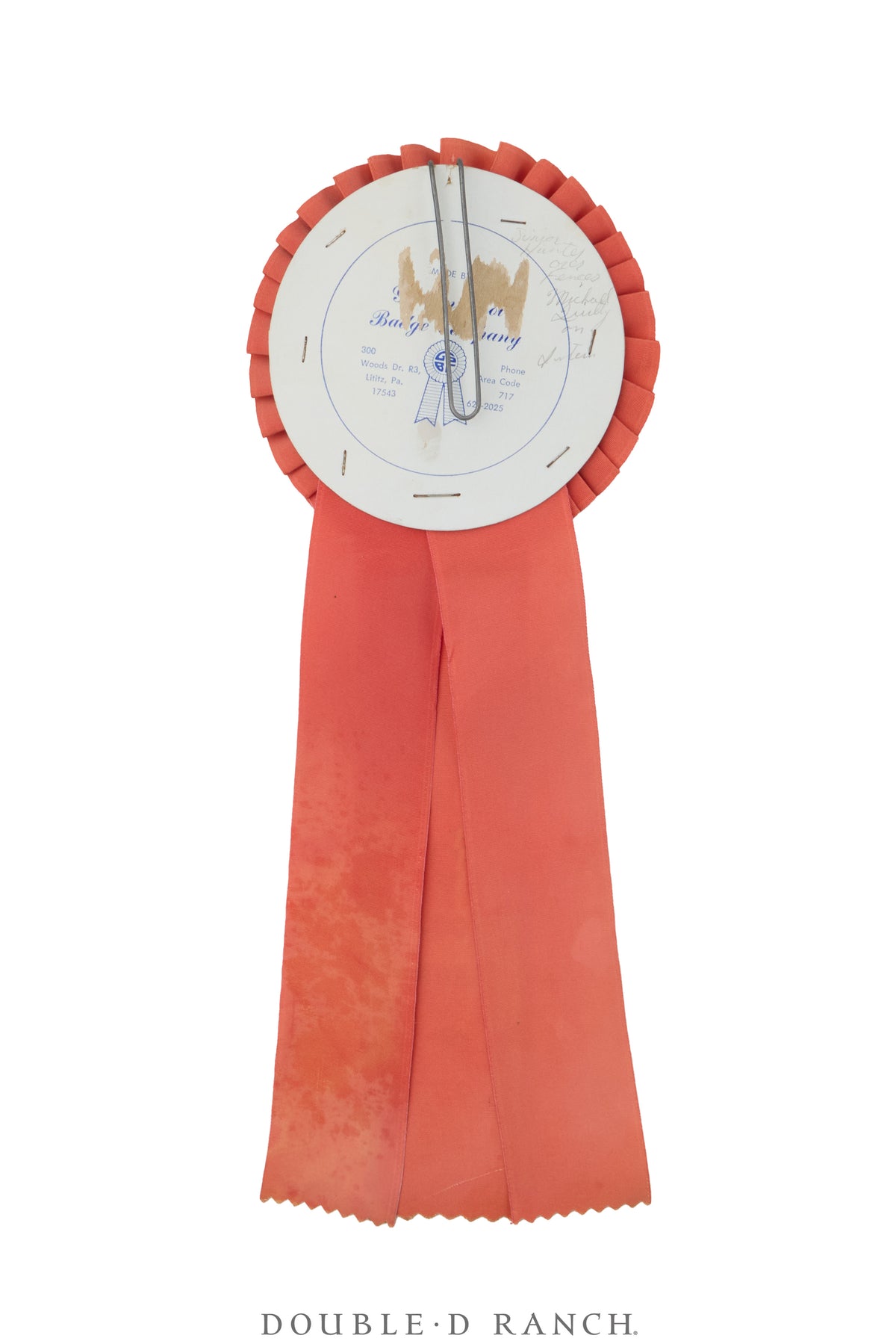Miscellaneous, Horse Show Prize Ribbon, Vintage, 1242