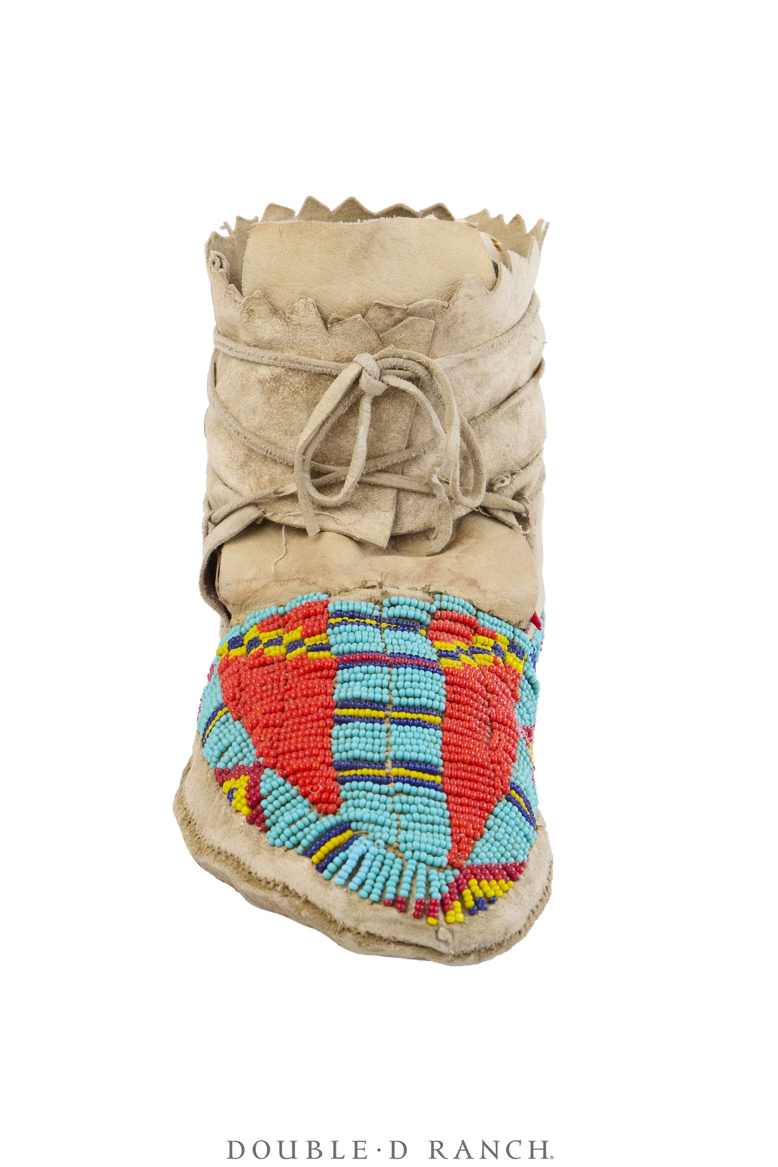 Miscellaneous, Artifact, Moccasins, Beaded, Plain, Vintage, ‘20s, 1371