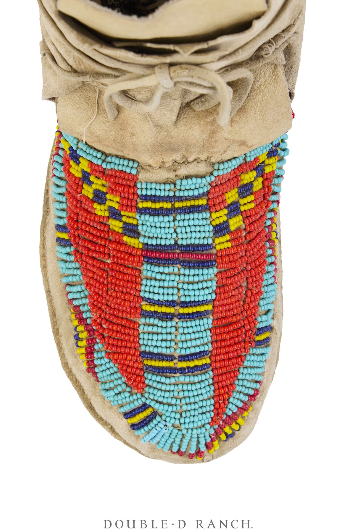 Miscellaneous, Artifact, Moccasins, Beaded, Plain, Vintage, ‘20s, 1371