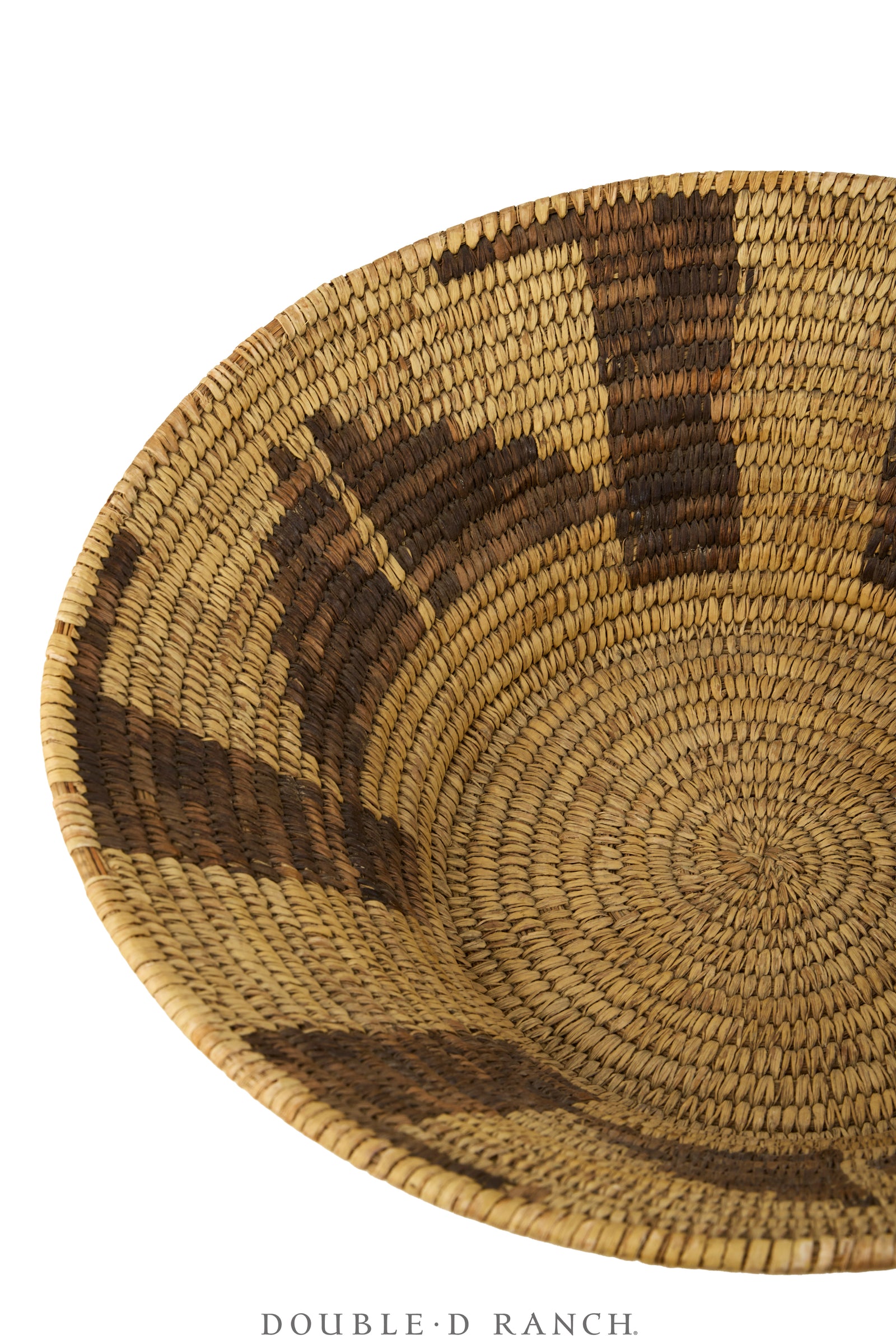 Miscellaneous, Basket, Bowl, Apache, Geometric, Vintage early 1900s, 1401