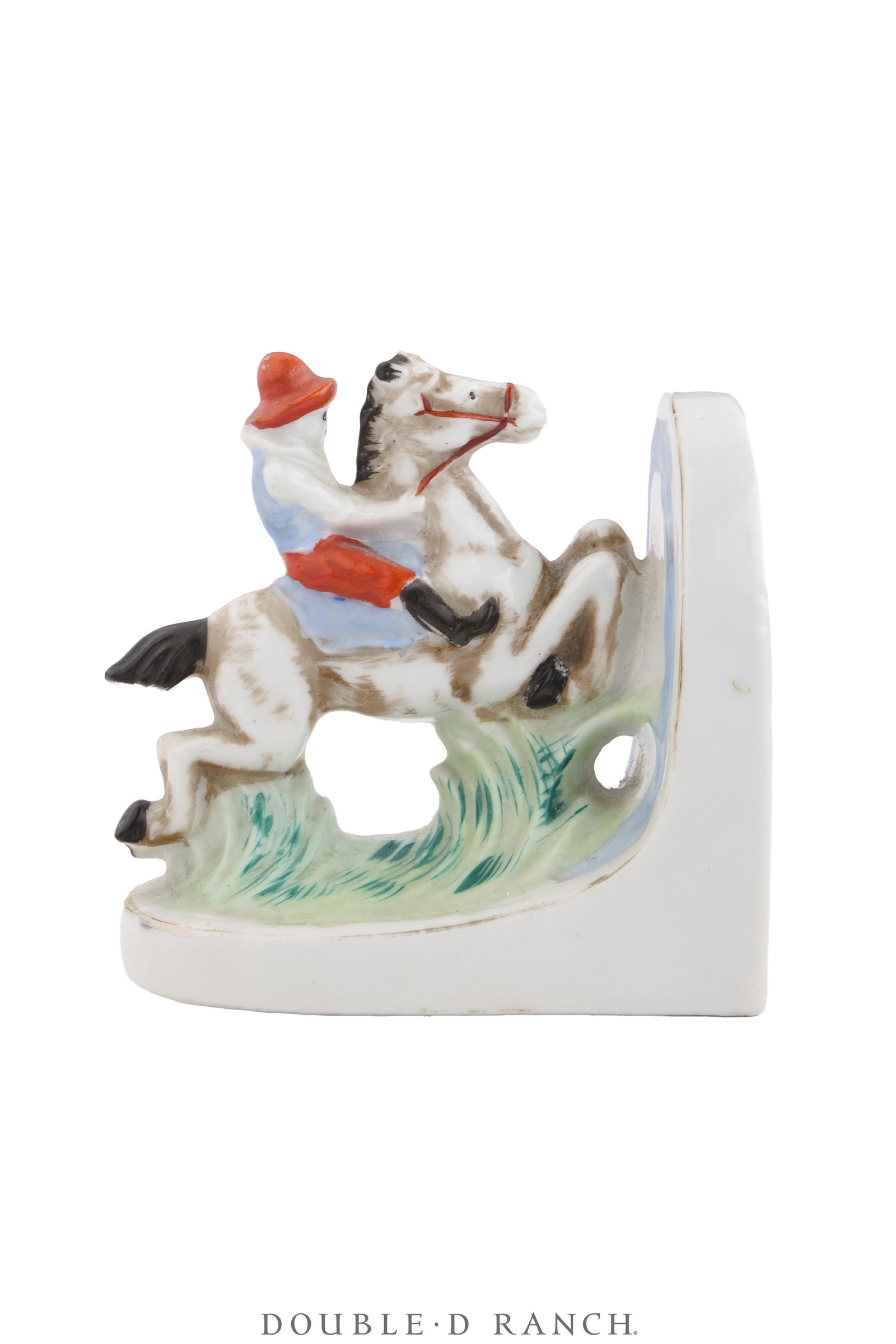 Miscellaneous, Bookends, Cowboys, Porcelain, Vintage, 1427