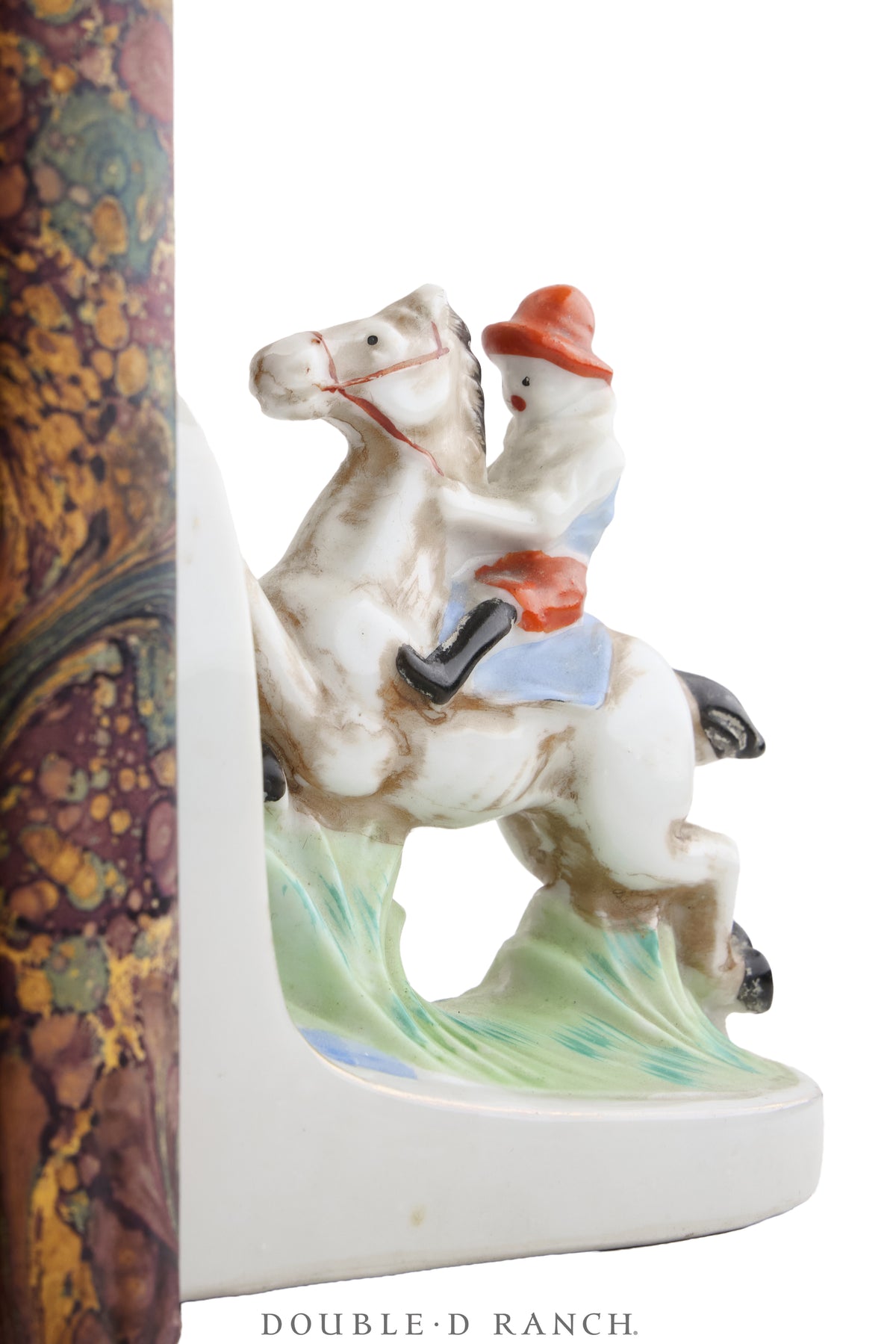 Miscellaneous, Bookends, Cowboys, Porcelain, Vintage, 1427