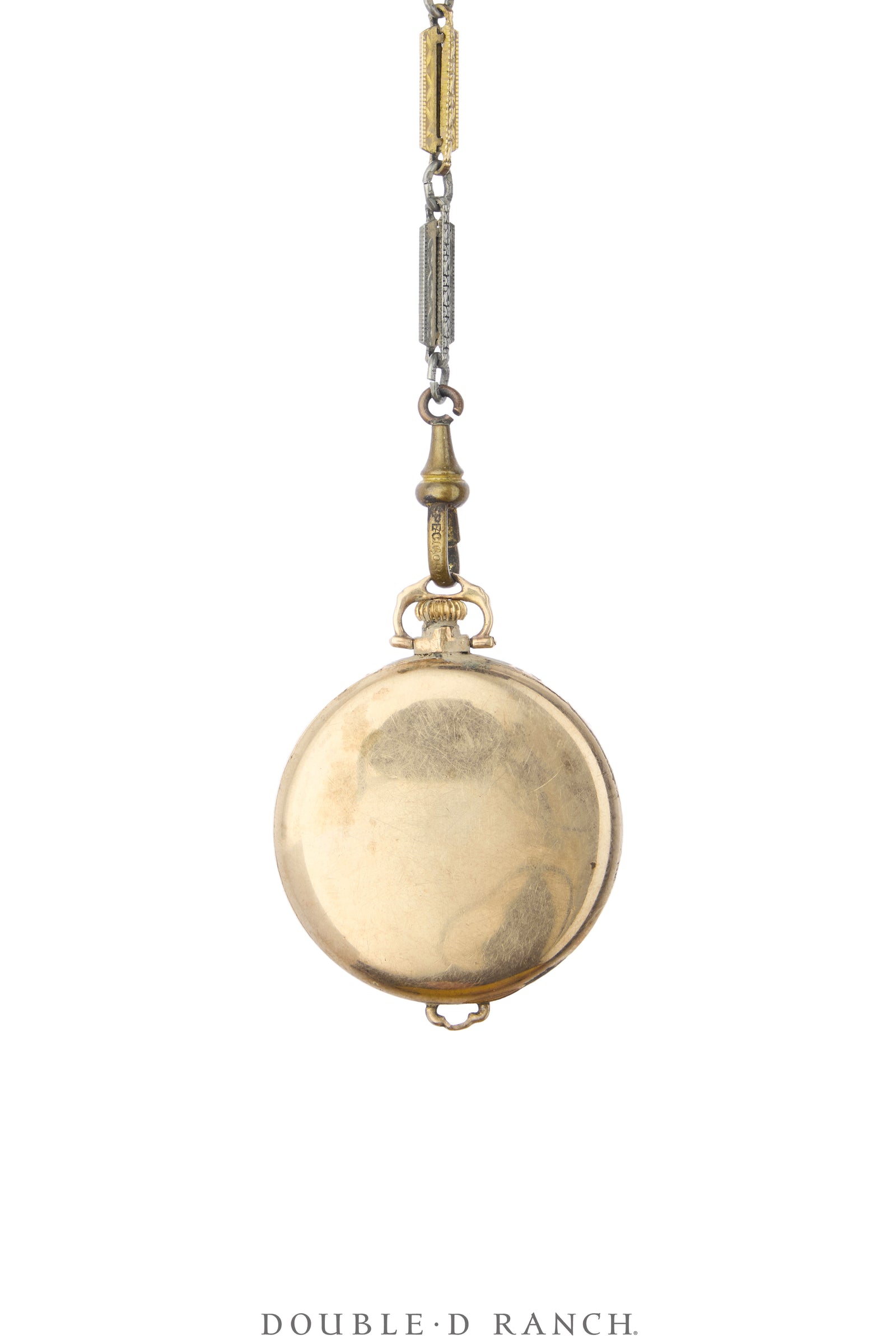 Watch, Pocket, Pendant With Chain, Vintage 1900's, 1448