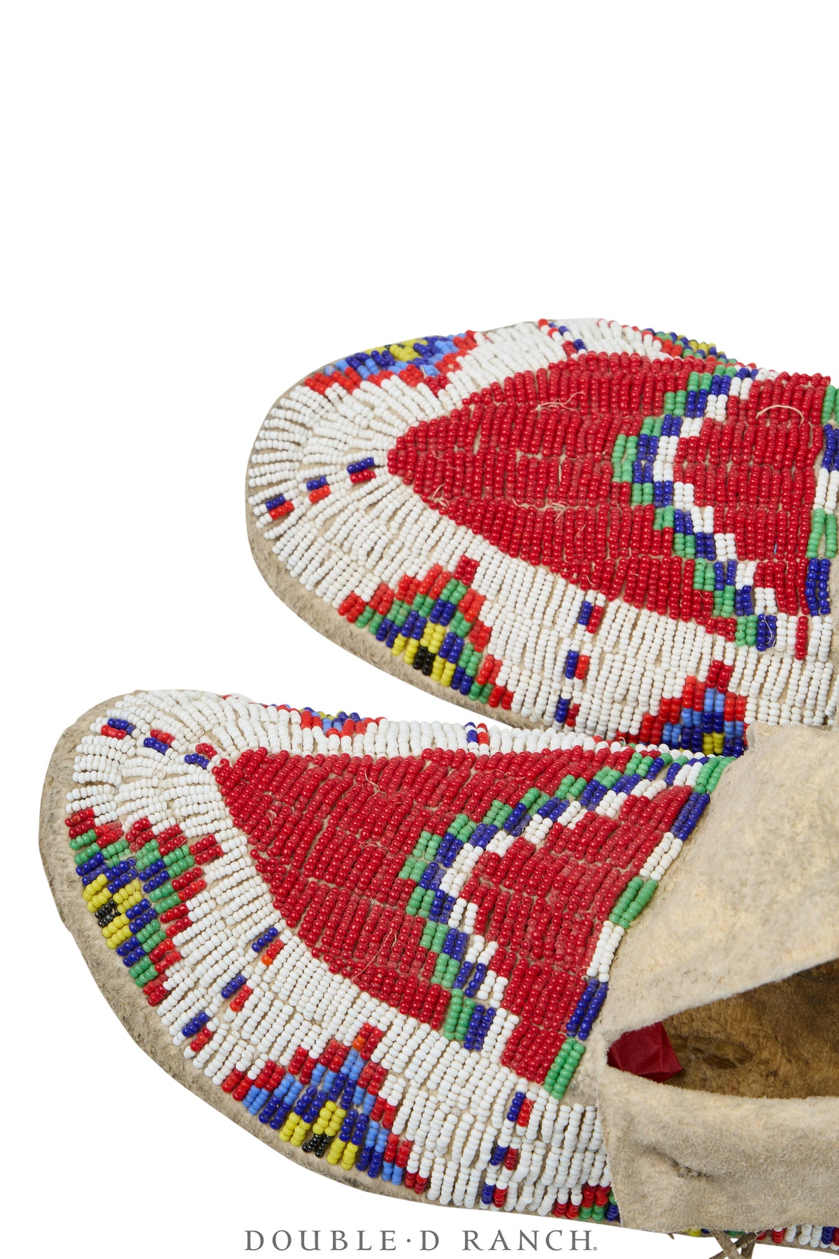 Miscellaneous, Artifact, Moccasins, Beaded, Northern Plains, Vintage, 1409