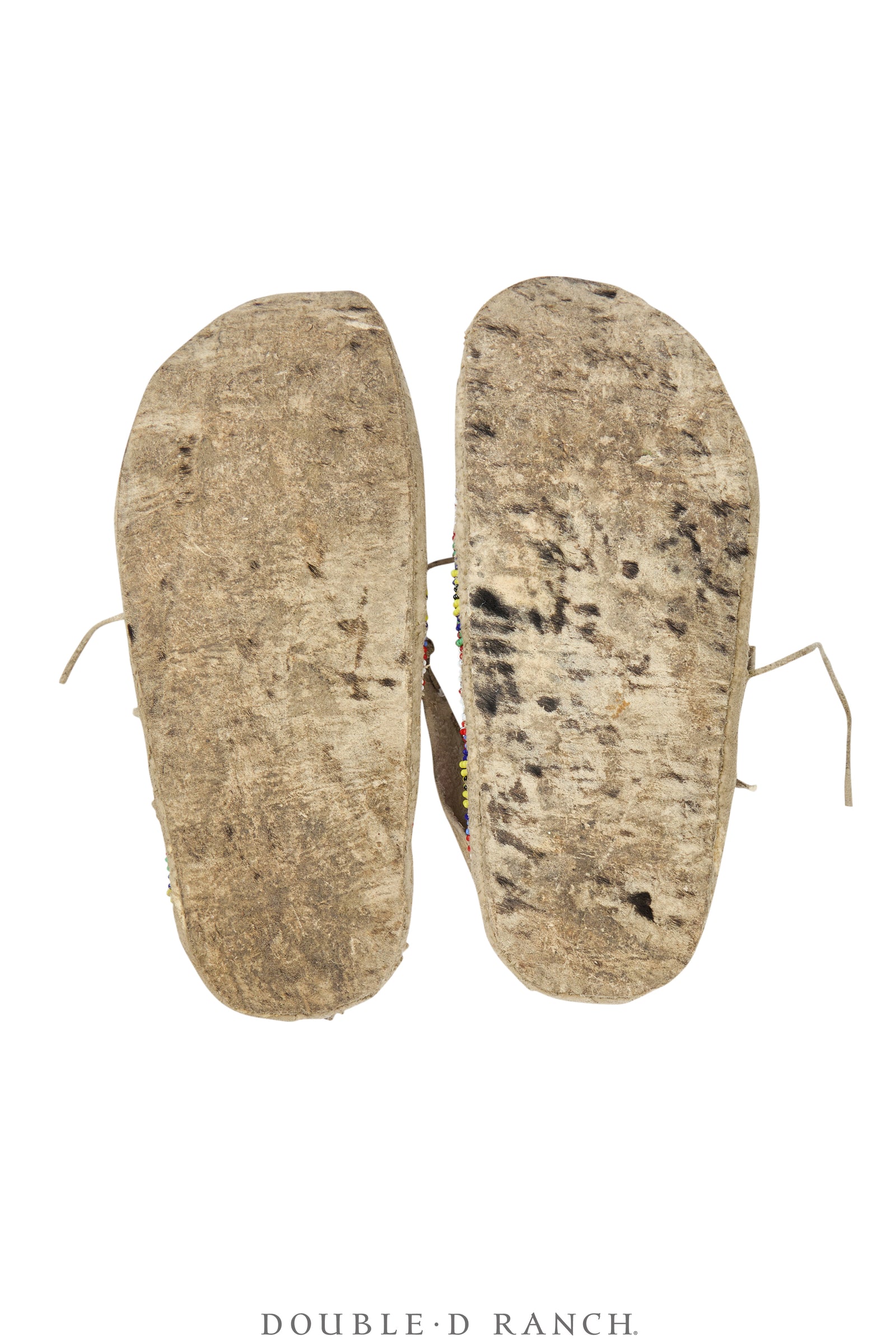 Miscellaneous, Artifact, Moccasins, Beaded, Santee Sioux, Vintage, 1410