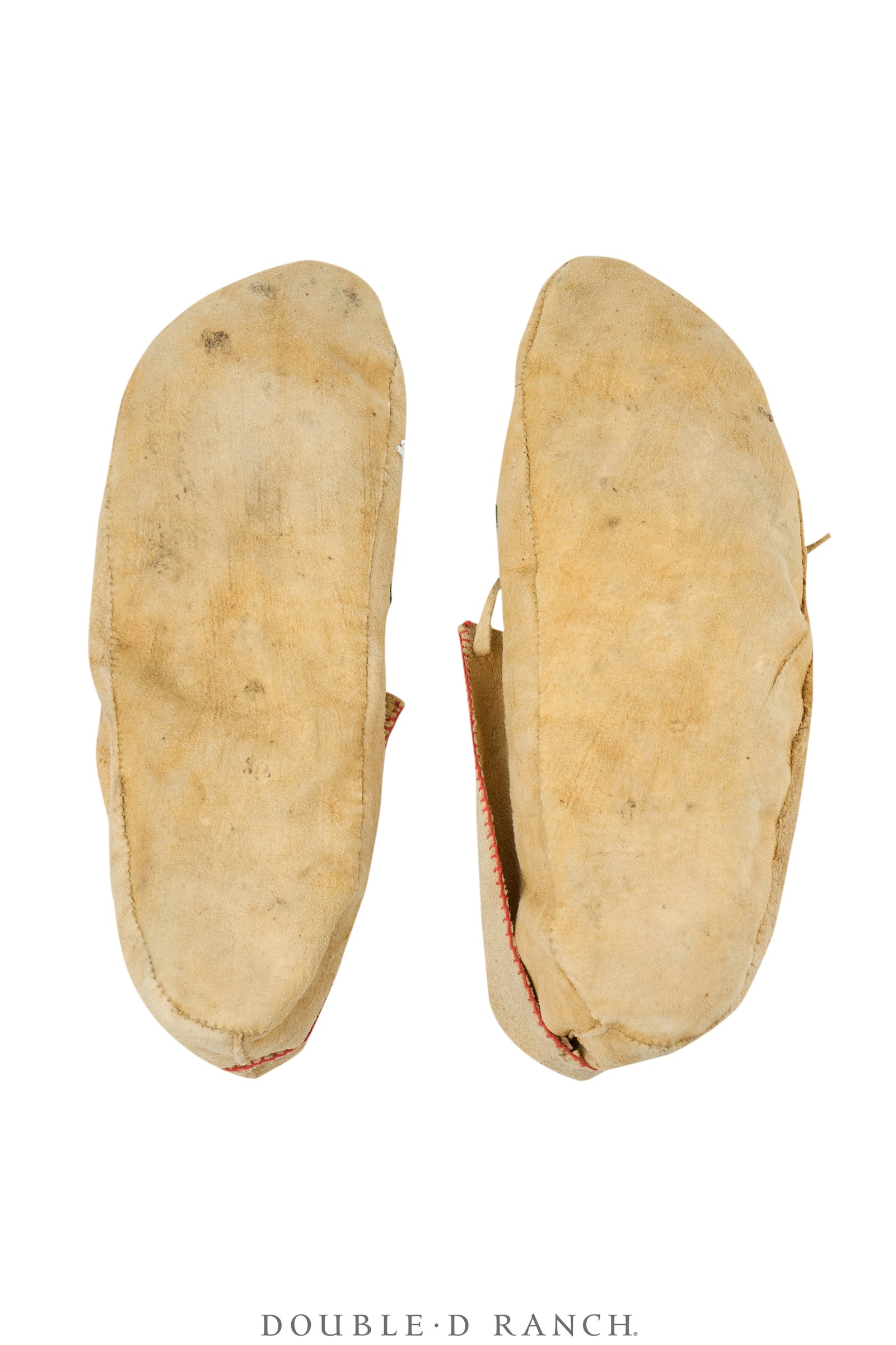 Miscellaneous, Artifact, Moccasins, Beaded, Woodlands, Vintage, 1411