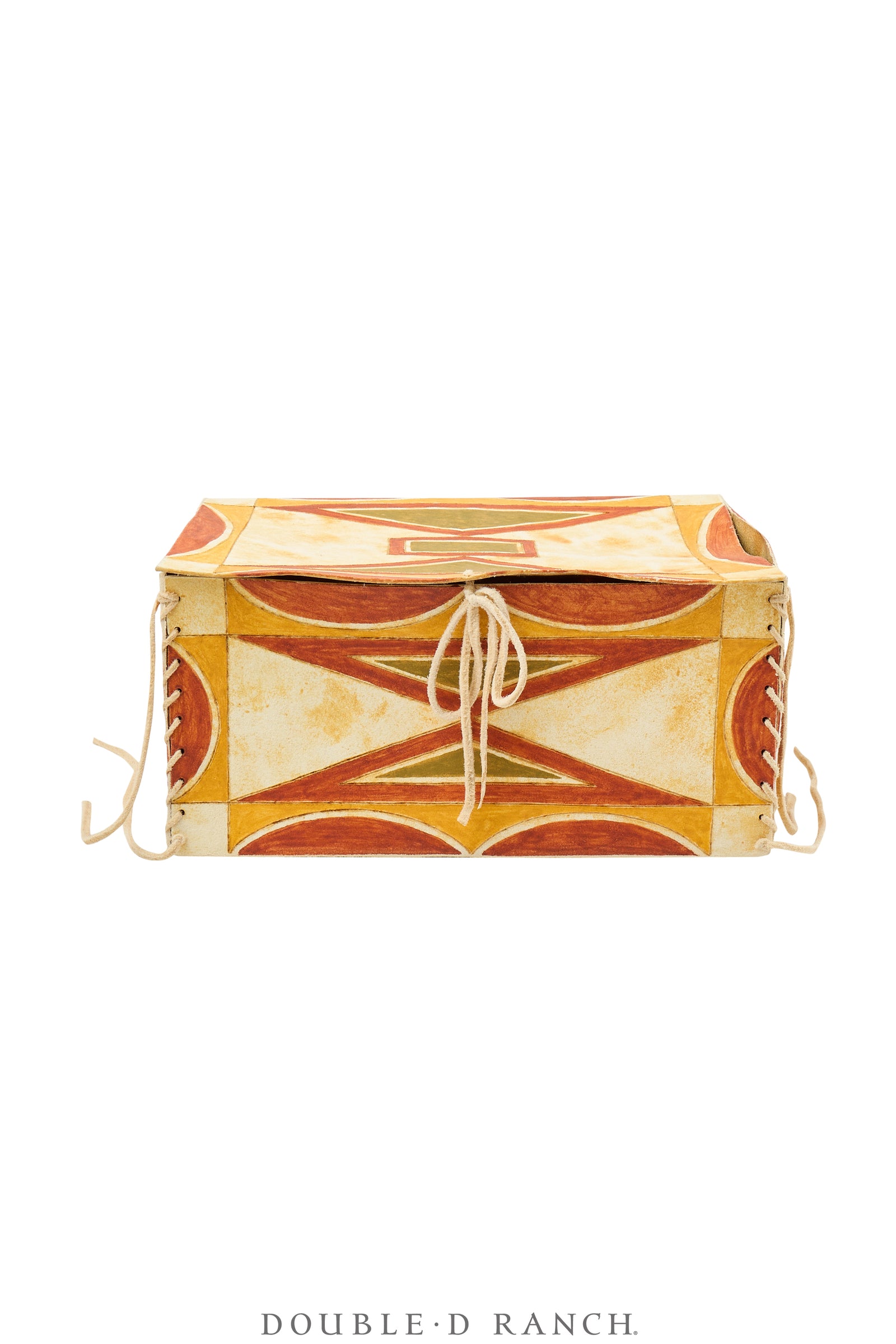 Miscellaneous, Parfleche, Plains, Pigments, Geometric, Contemporary, 1406