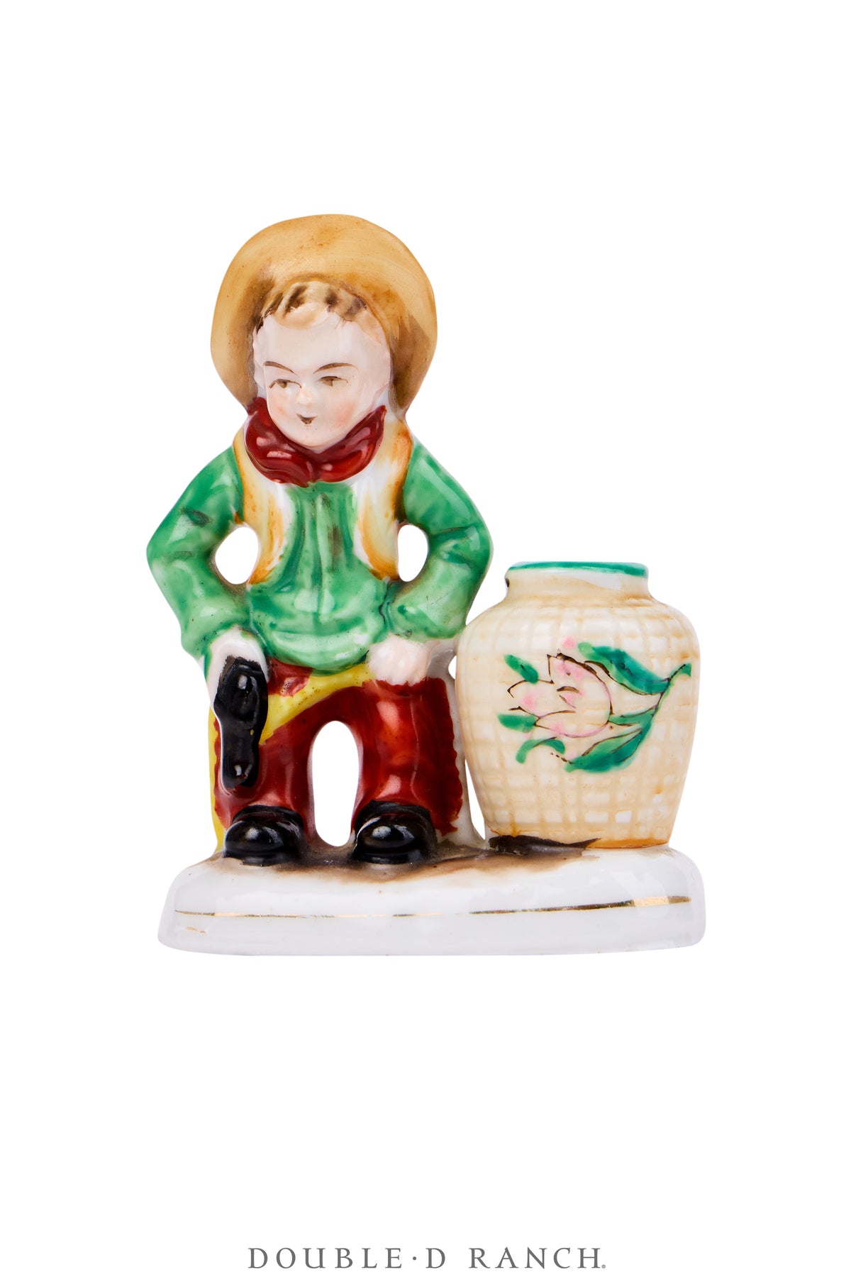 Miscellaneous, Tschoskys, Porcelain, Cowboy Vase, Vintage ‘50s, 1388
