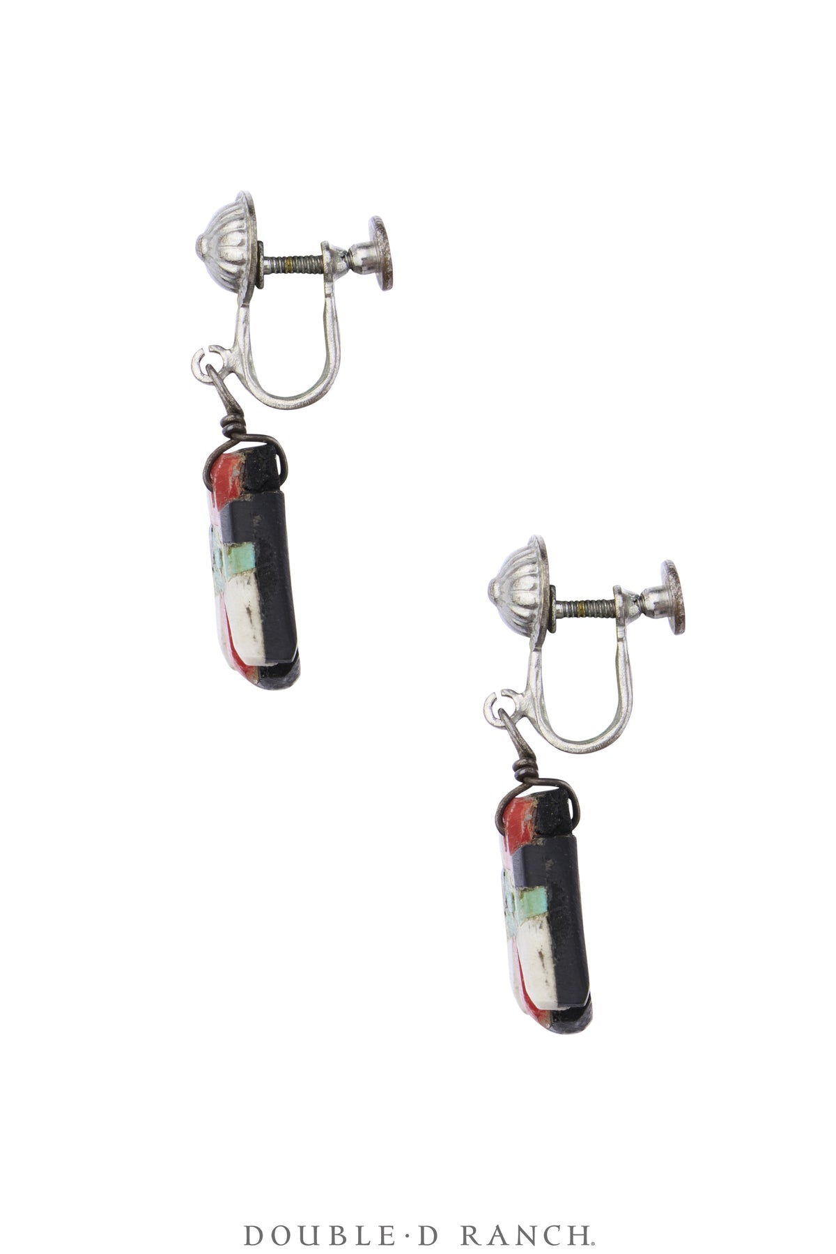 Necklace & Earring Set, Thunderbird, Santo Domingo, Depression, Vintage, 3960