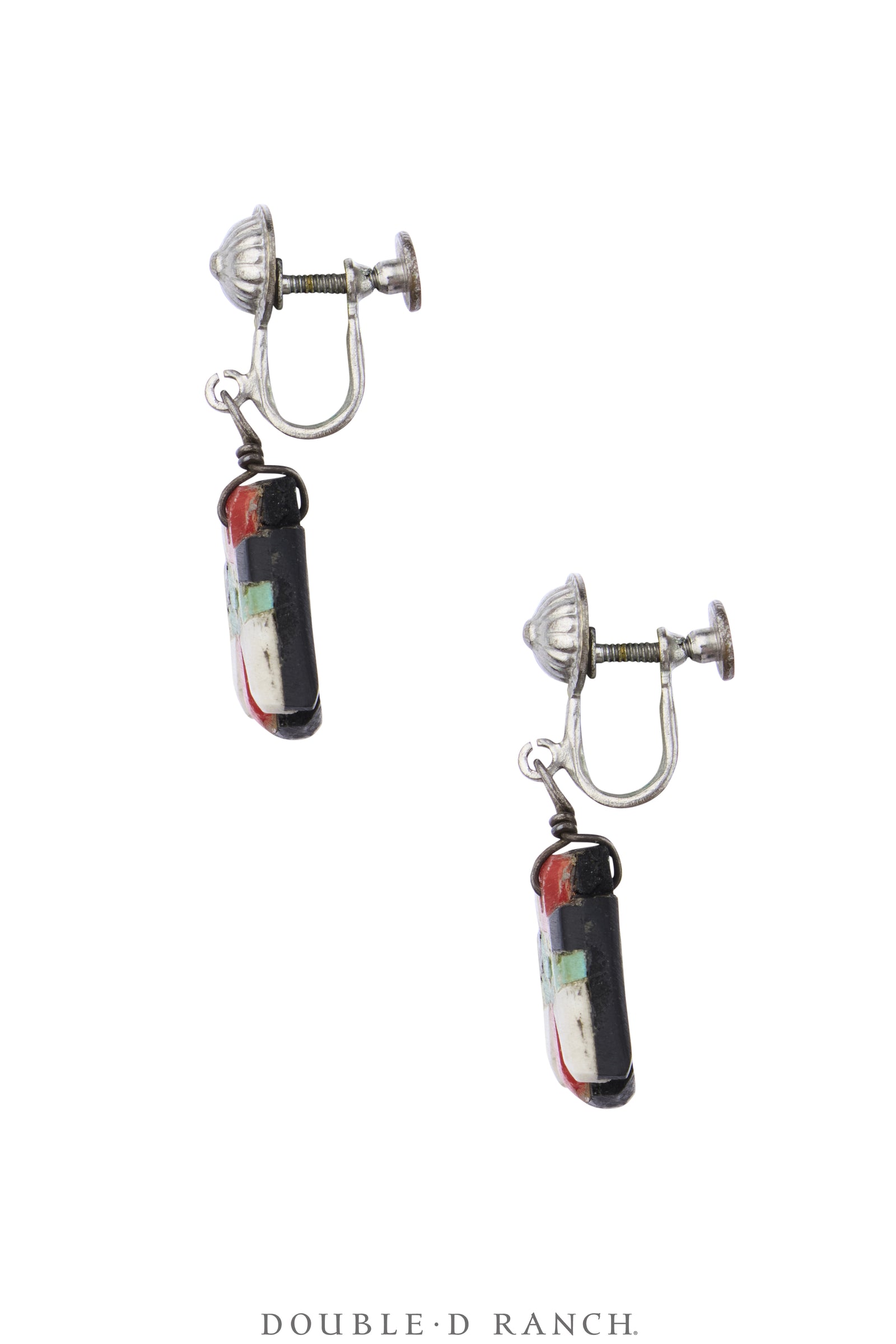 Necklace & Earring Set, Thunderbird, Santo Domingo, Depression, Vintage, 3960