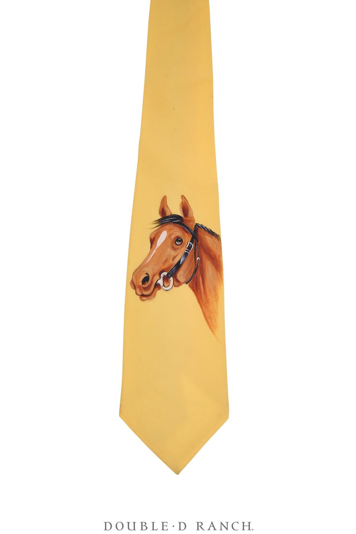 Necktie, Western, Handpainted, Vintage, 1391