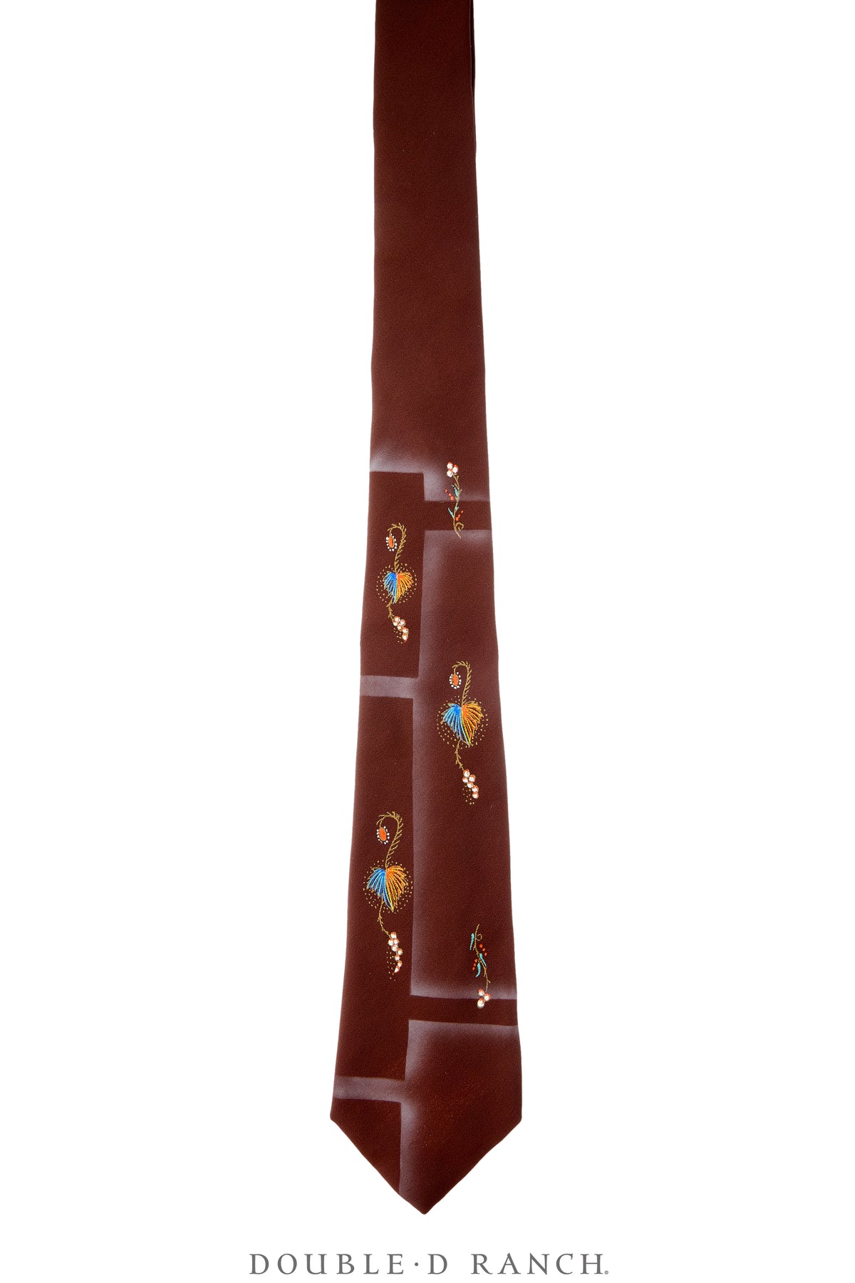 Necktie, Western, Handpainted, Vintage ‘50s, 1413