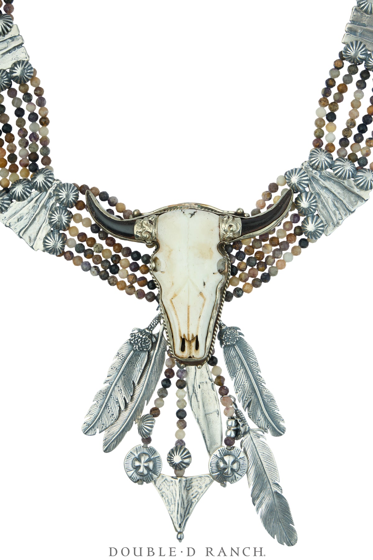 Necklace, Mummy's Bundle, by Double D Ranch, Nokomis, Longhorn, 105