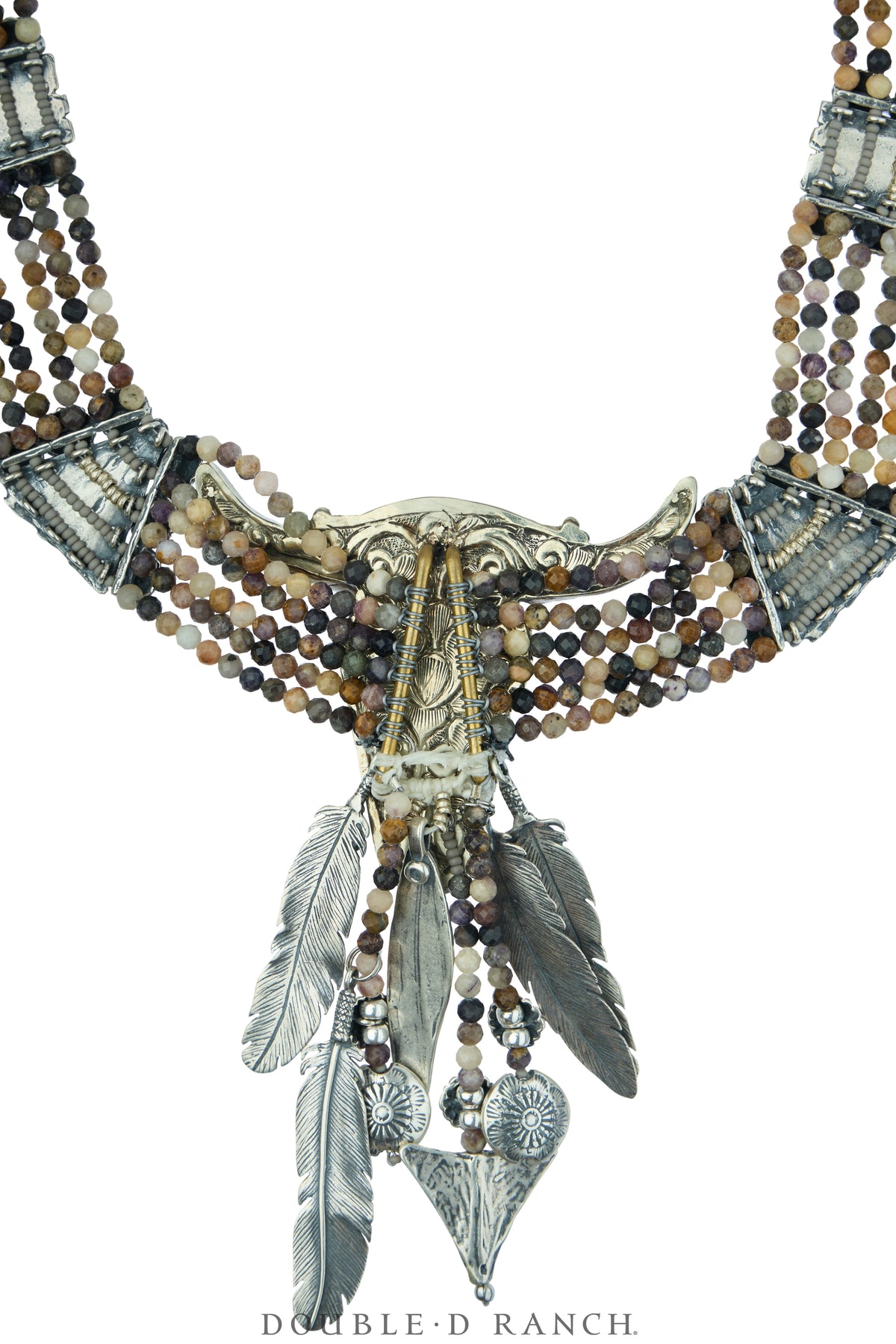 Necklace, Mummy's Bundle, by Double D Ranch, Nokomis, Longhorn, 105