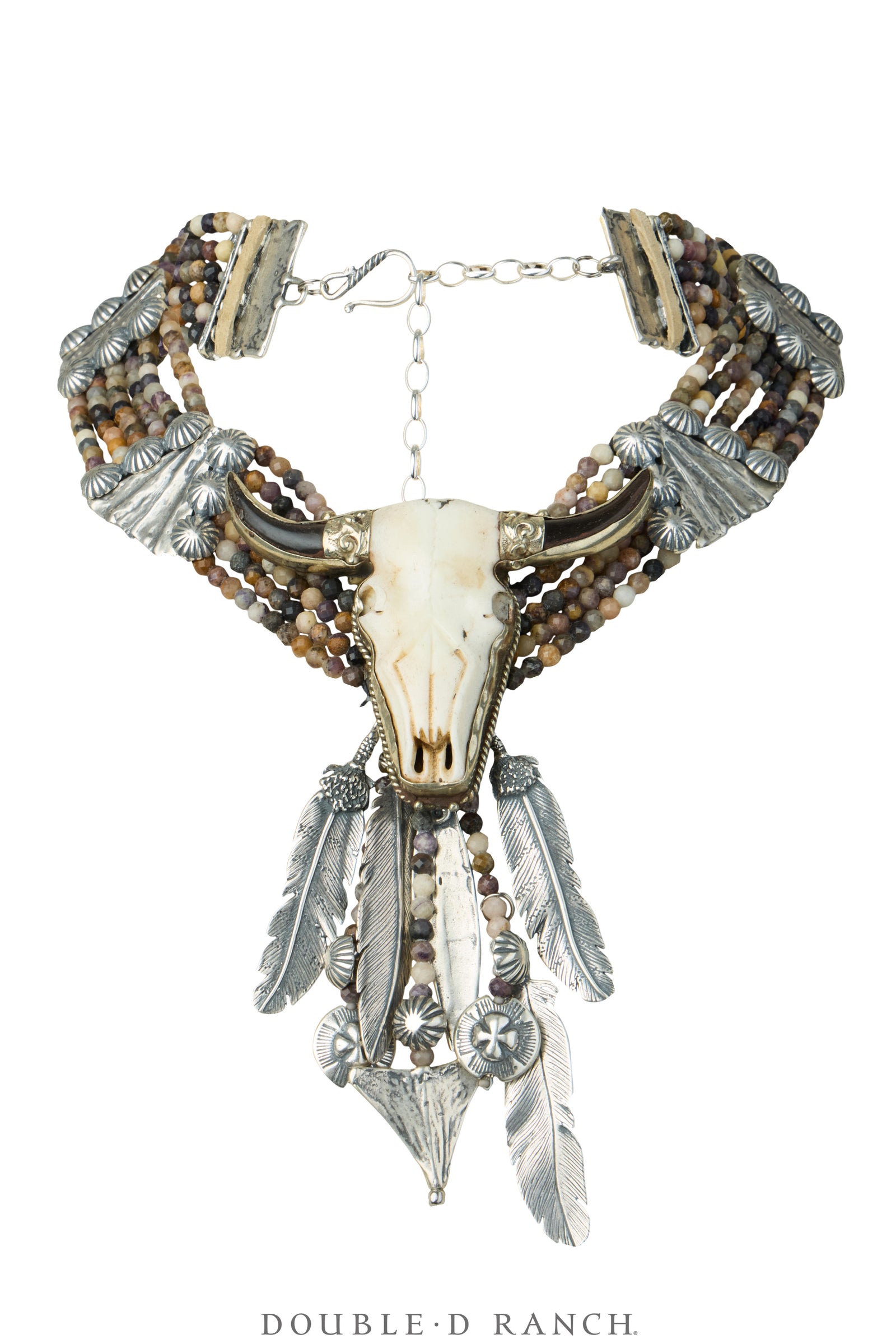 Necklace, Mummy's Bundle, by Double D Ranch, Nokomis, Longhorn, 105