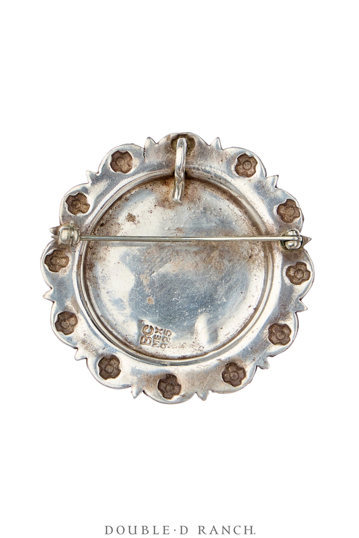Pin & Pendant, Novelty, Sterling Silver, Longhorn, Hallmark, Vintage, 1300