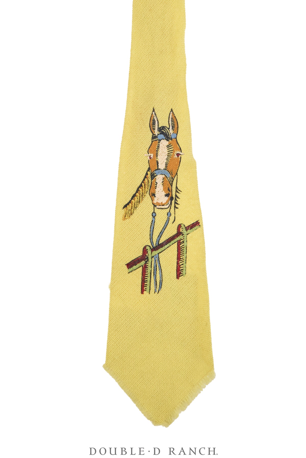 Necktie, Western, Handpainted, Vintage ‘50s, 266