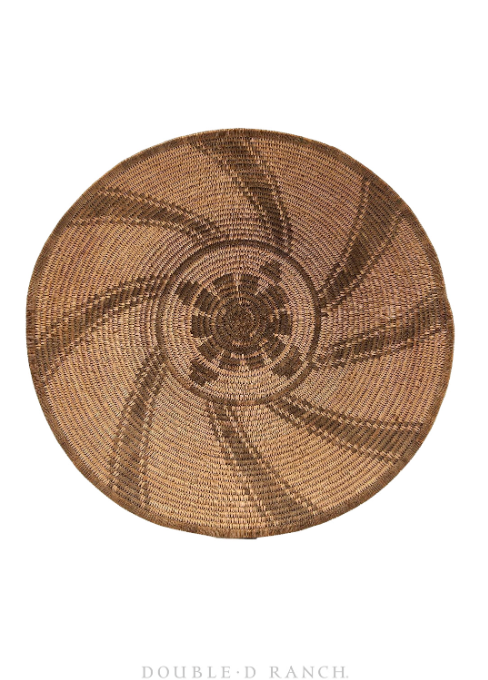 Miscellaneous, Basket, Bowl, Apache, Spiral, Vintage, early 1900s, 1426