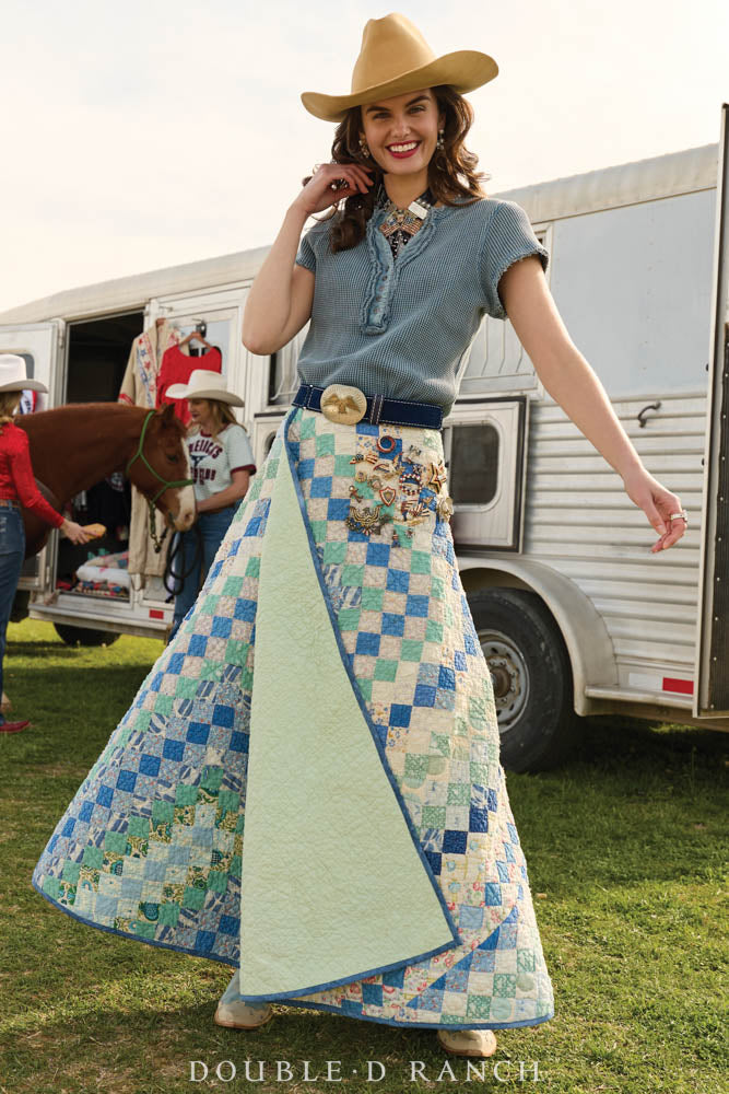 The Lady Liberty Quilt Skirt, S1867C