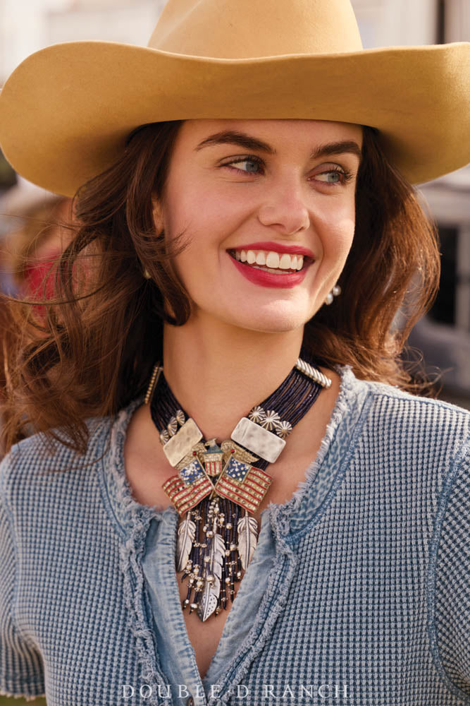 Necklace, Mummy's Bundle, by Double D Ranch, Merica, Collar, 101