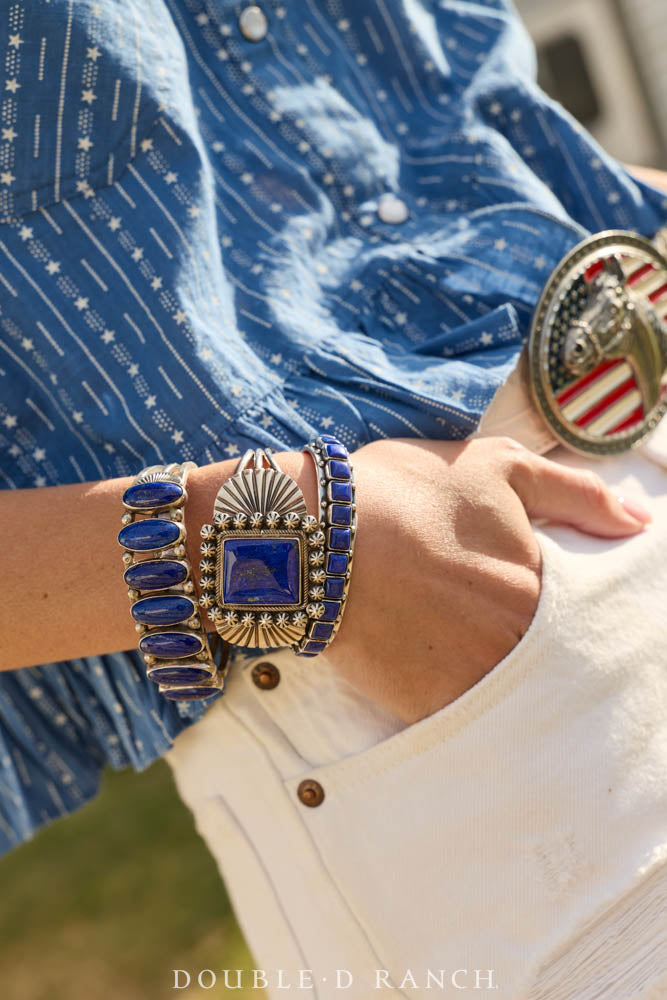Cuff, Federico, Stacker, Lapis, Hallmark, Contemporary, 4249B