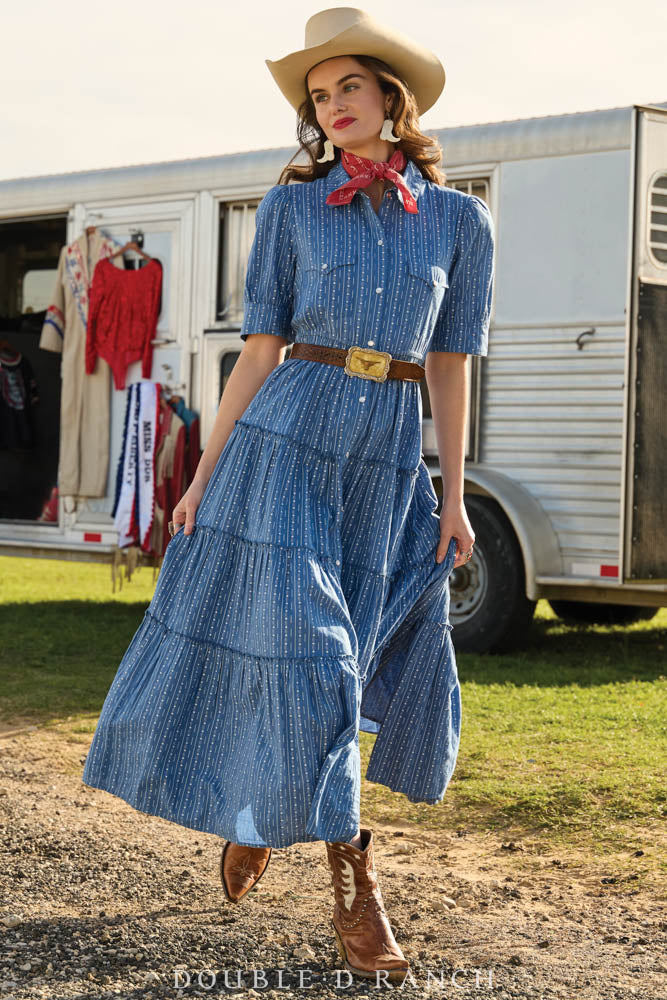 Dress, Bunting Blues