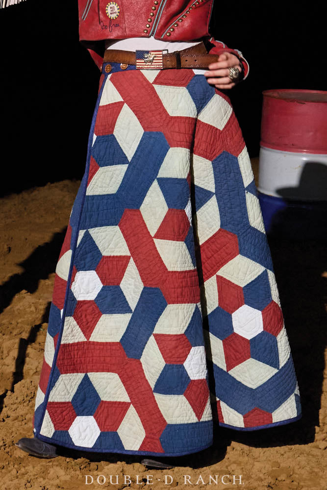 The Lady Liberty Quilt Skirt, S1867A - Double D Ranch The Lady Liberty Quilt Skirt, S1867A - Double D Ranch