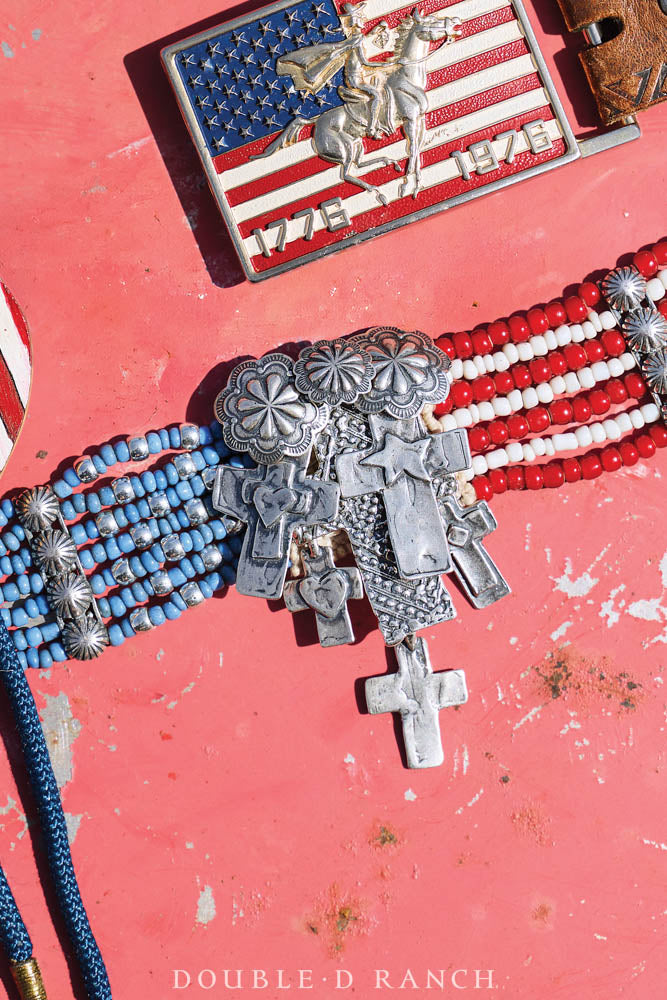 Necklace, Mummy's Bundle, by Double D Ranch, Merica, Choker, 103